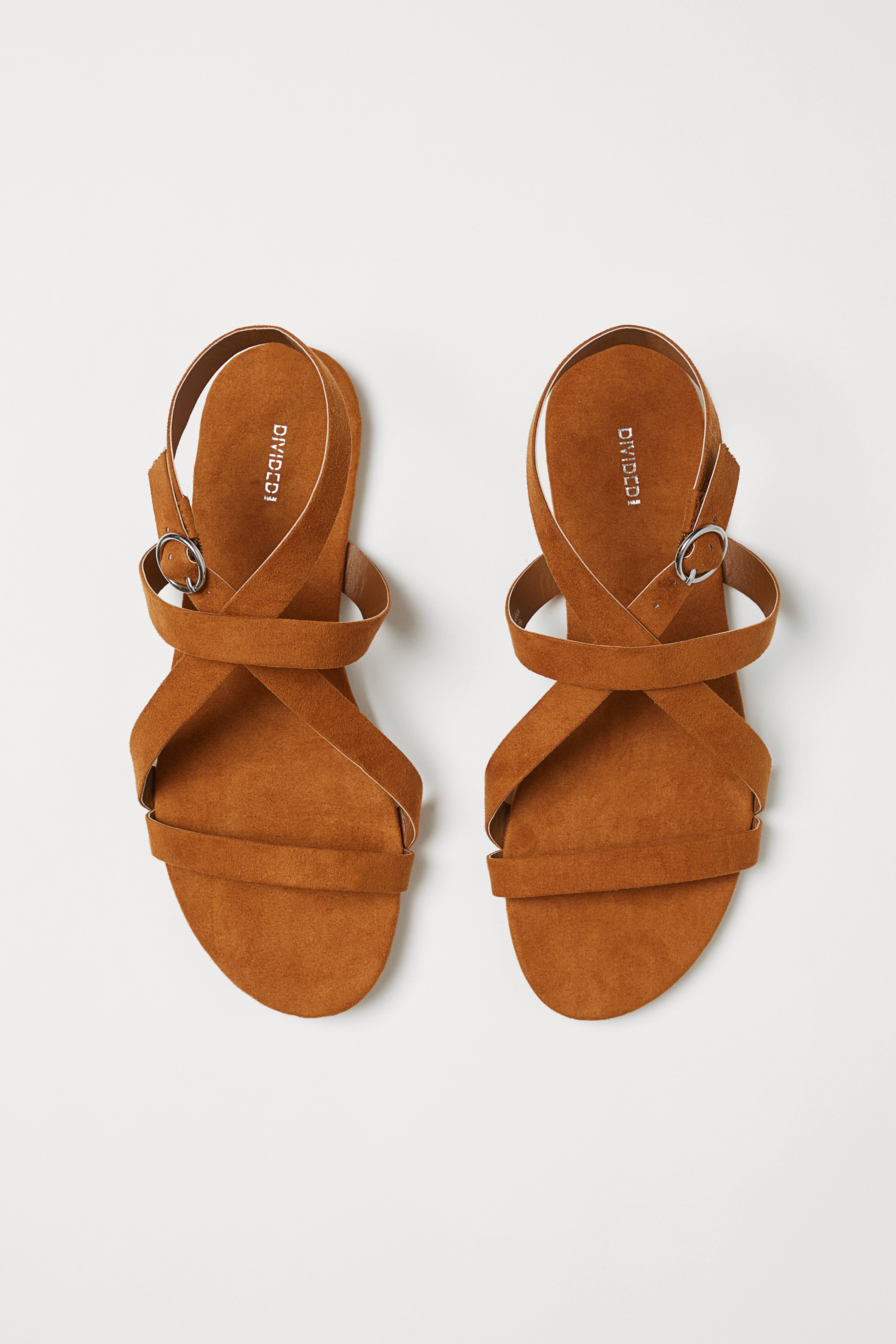 Fashion h&m tan sandals