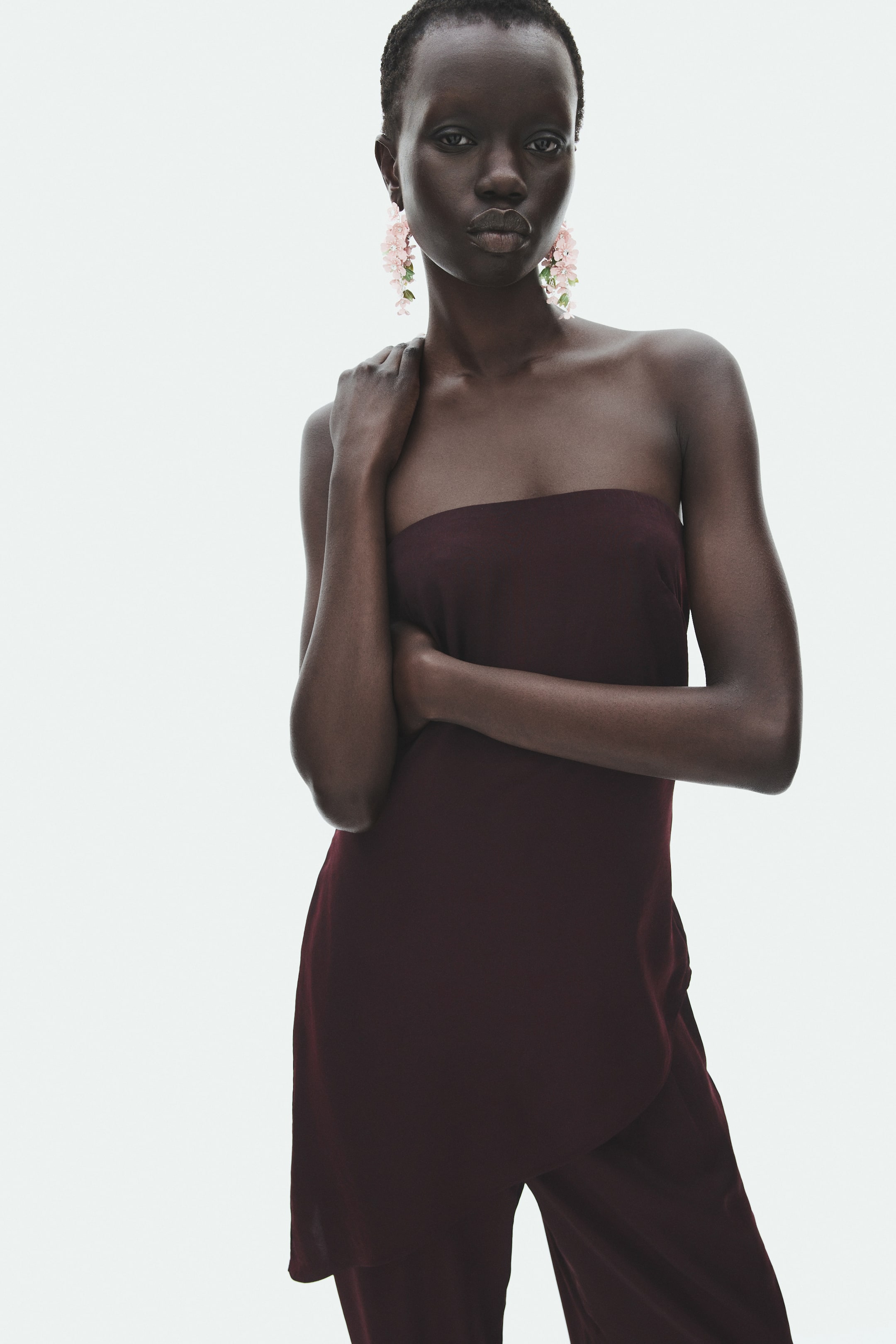 Asymmetric Bandeau Top