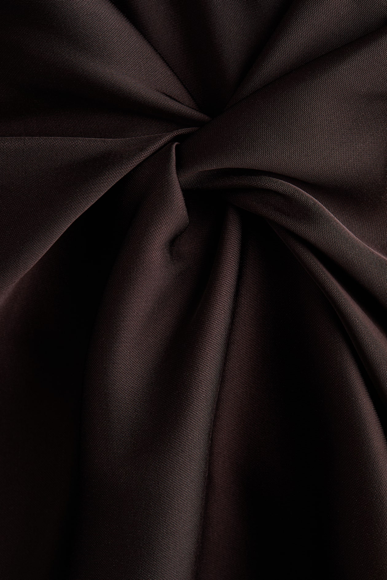 Puff-Sleeved Satin Dress - image 4