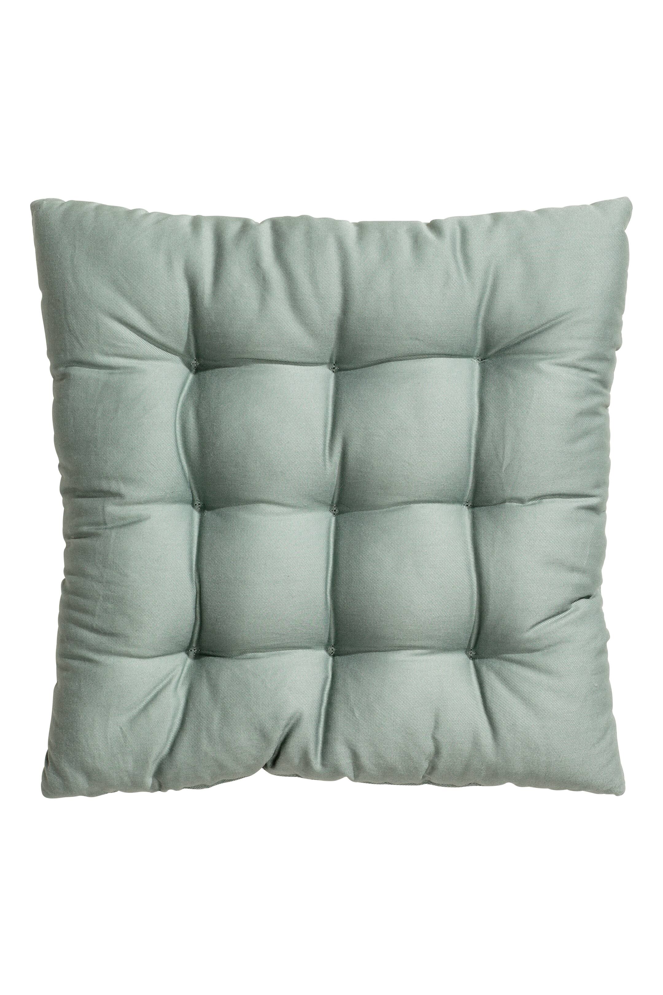 Agrandir l'image: Galette de siège unie - Vert ancien - Home All | H&M FR 1