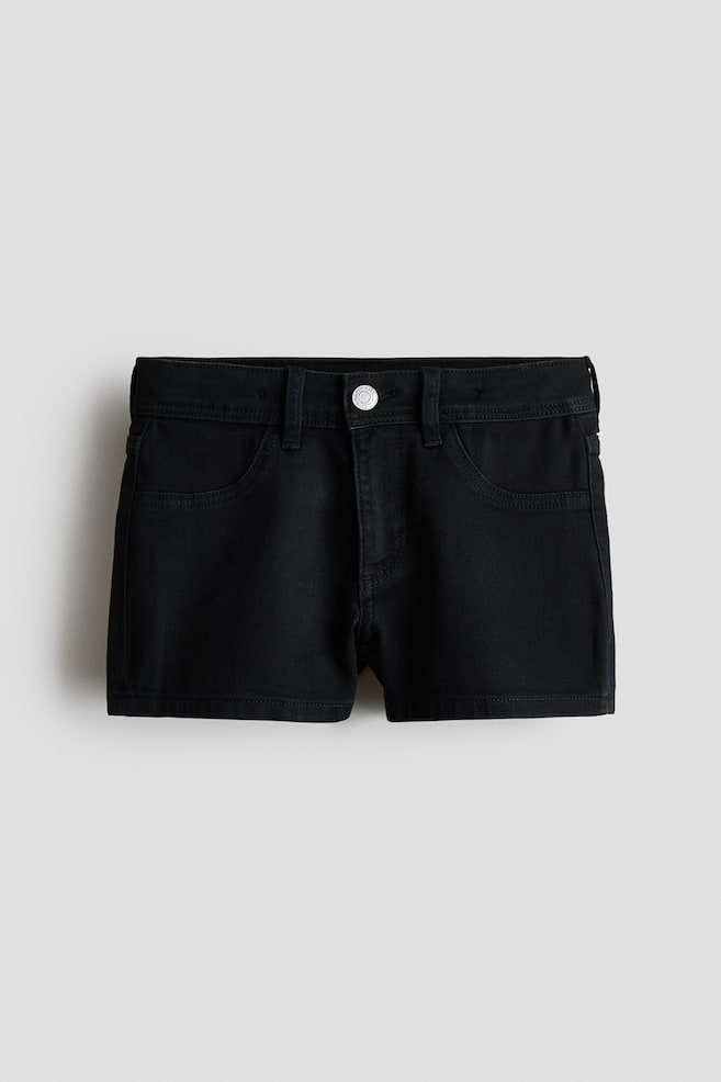Shorts de denim - Negro/Azul denim claro/Azul denim - 1