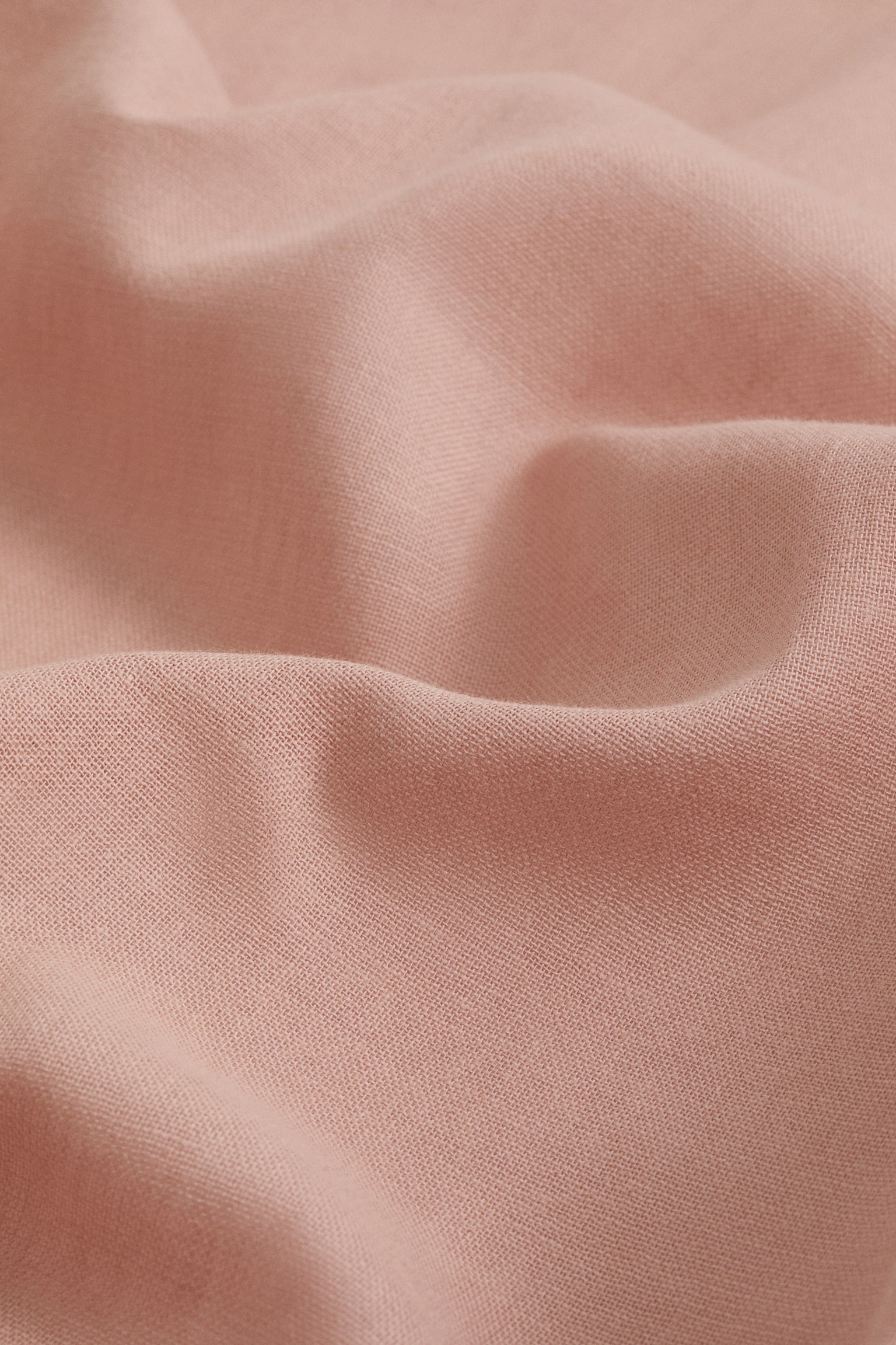 Lot de 2 rideaux longs en lin mélangé - Rose ancien/Blanc/Vert sauge/Bleu clair/Beige/Beige - 5