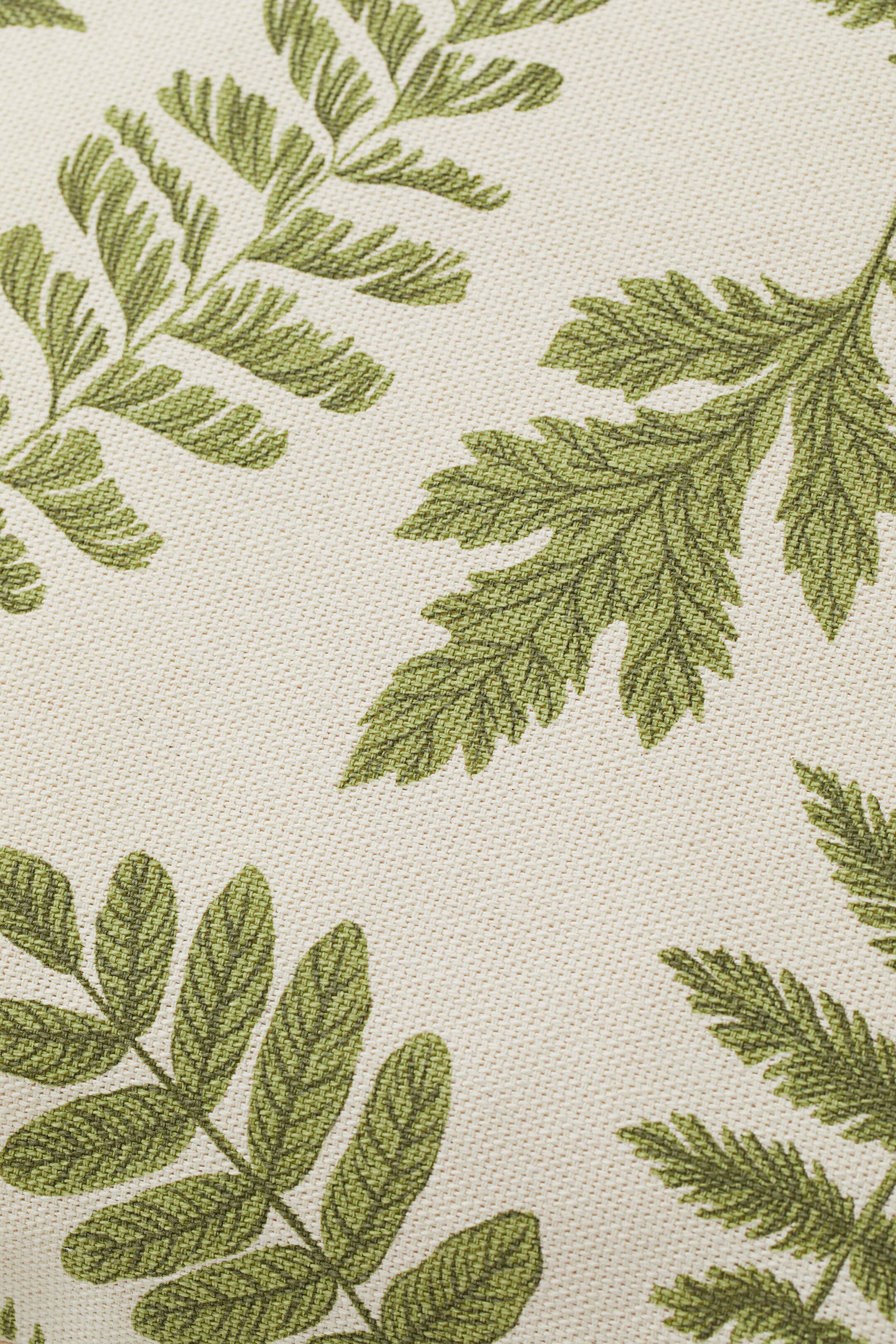 Zobacz większy obraz: Poszewka na poduszkę we wzory - Jasnobeżowy/Nadruk liści - HOME | H&M PL 2