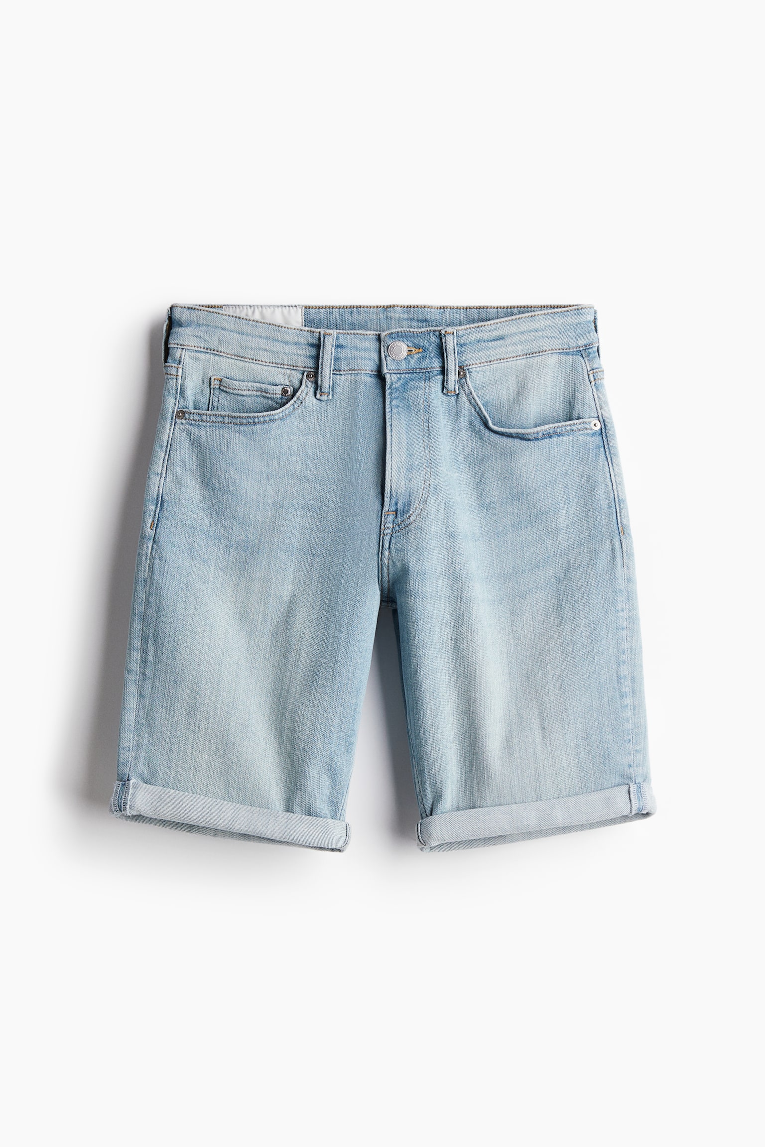 Slim Denim shorts - Light denim blue/Denim blue/Denim black - 1