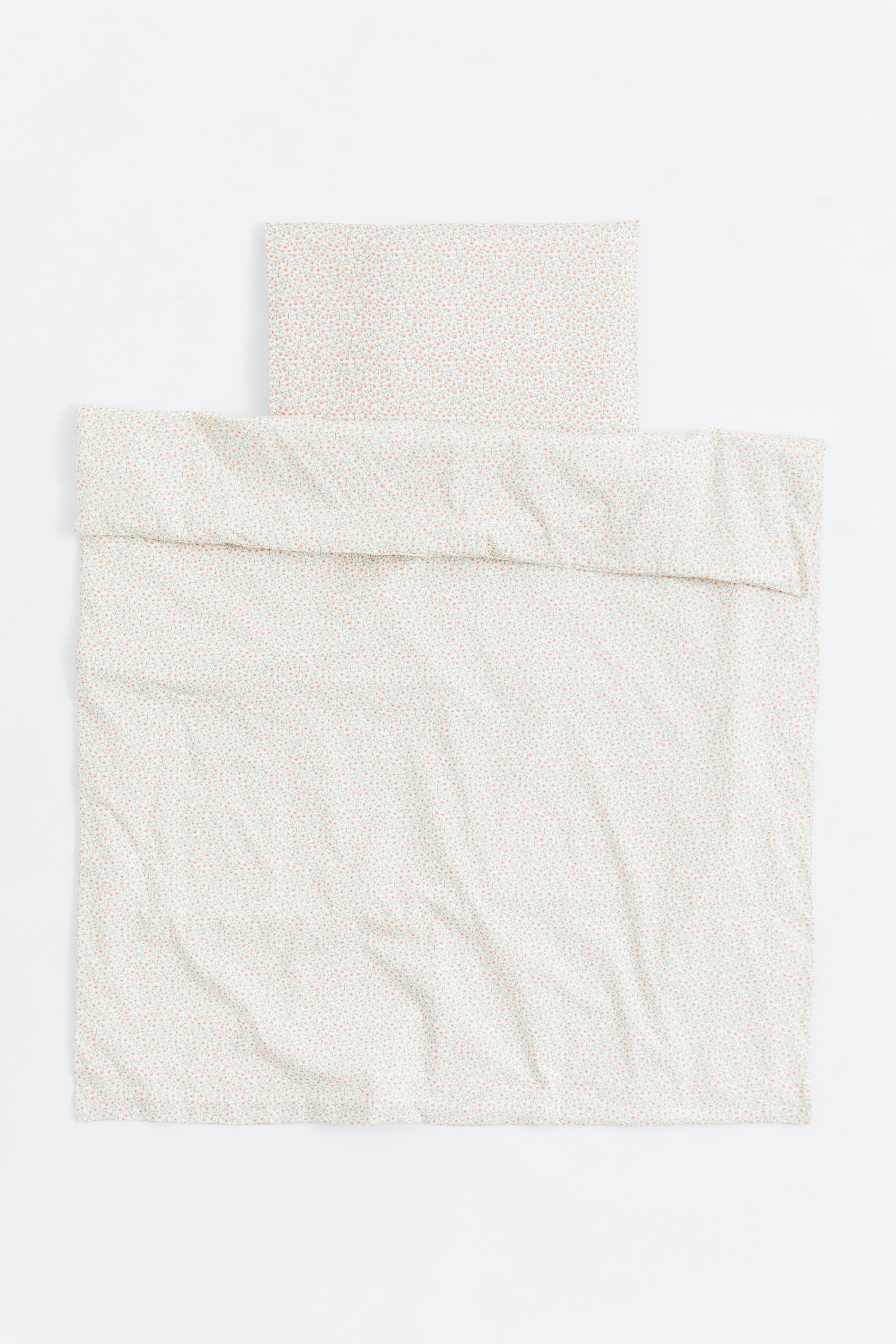 Cot duvet cover set Light pink/Floral Home All H&M GB