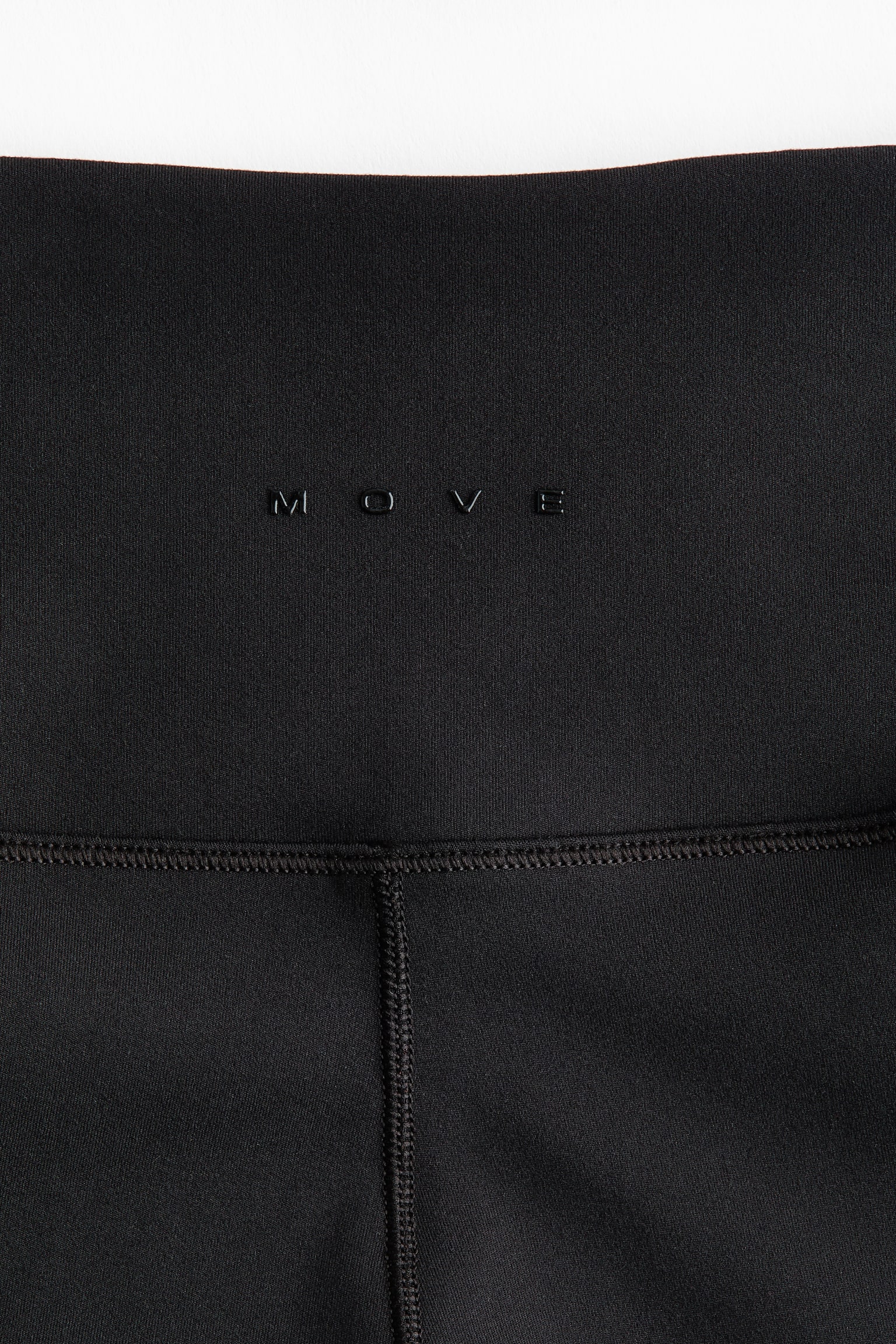 Wide sports leggings with SoftMove™ - Siyah/Koyu kil grisi/Sıcak kahverengi - 7