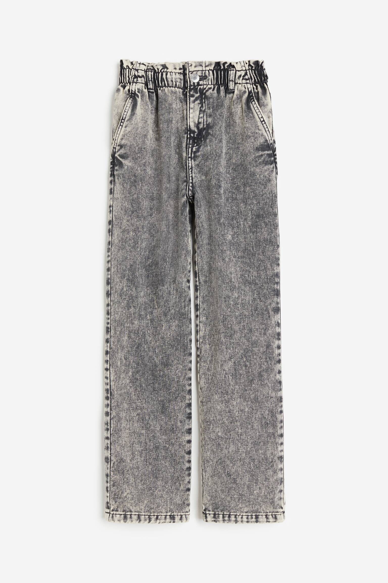 Relaxed Fit Jeans - Grey - 1