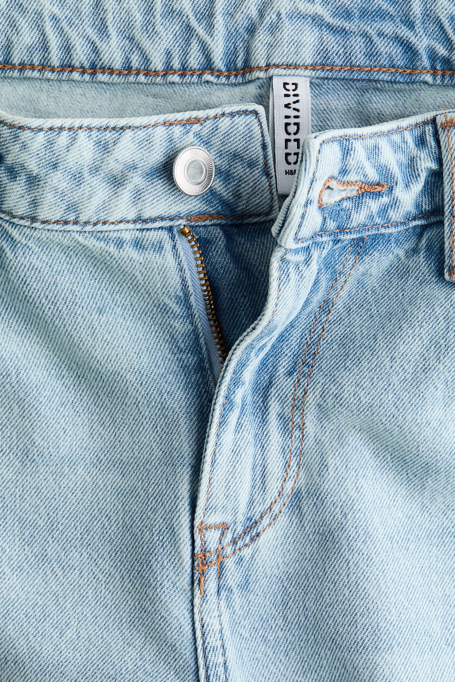 Shorts bermuda en denim - Azul denim claro/Azul denim oscuro - 6