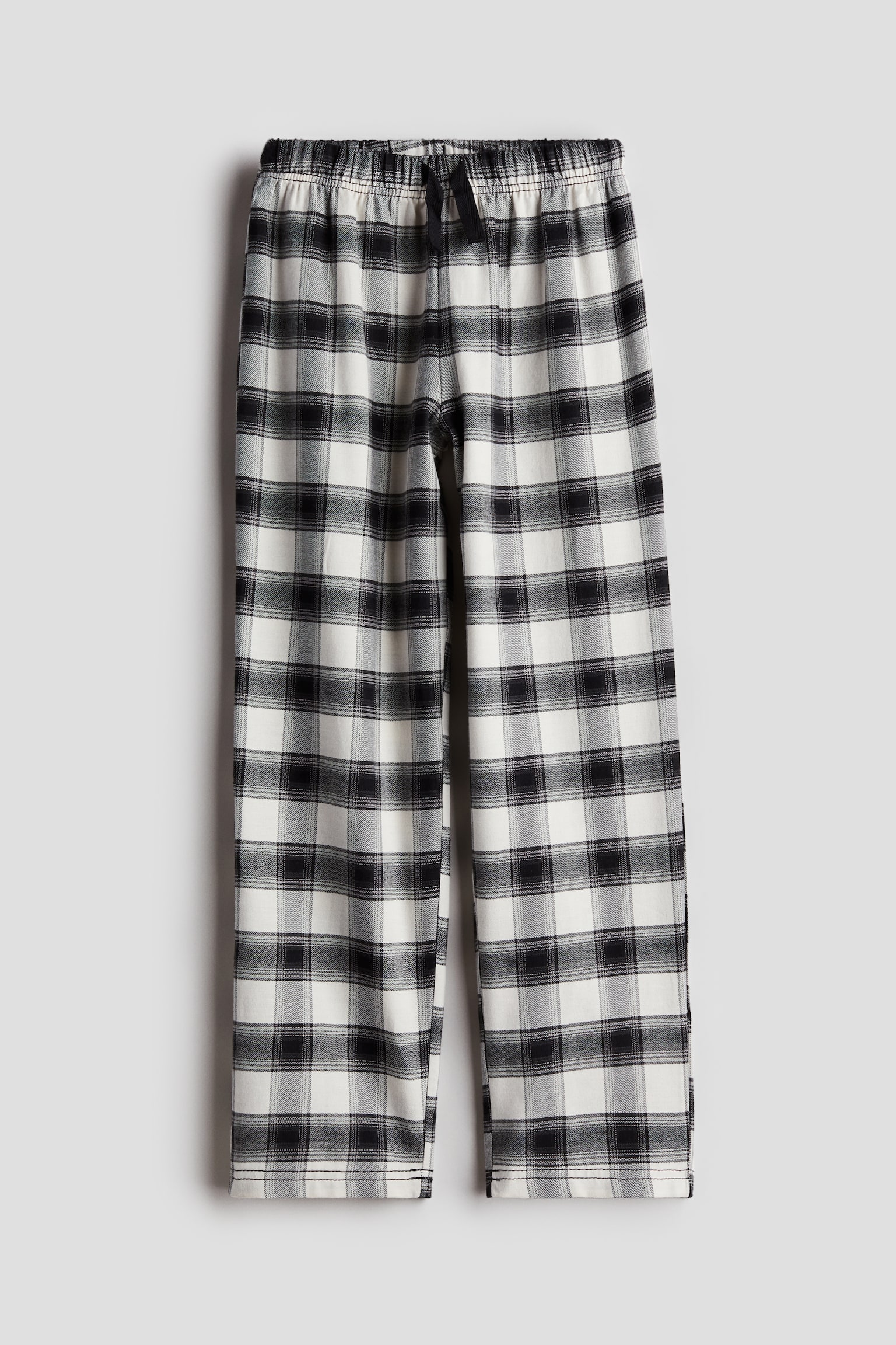 Cotton pyjama bottoms - Black/Checked/Dark blue/Red checked/Blue/Checked/Green/Checked - 1