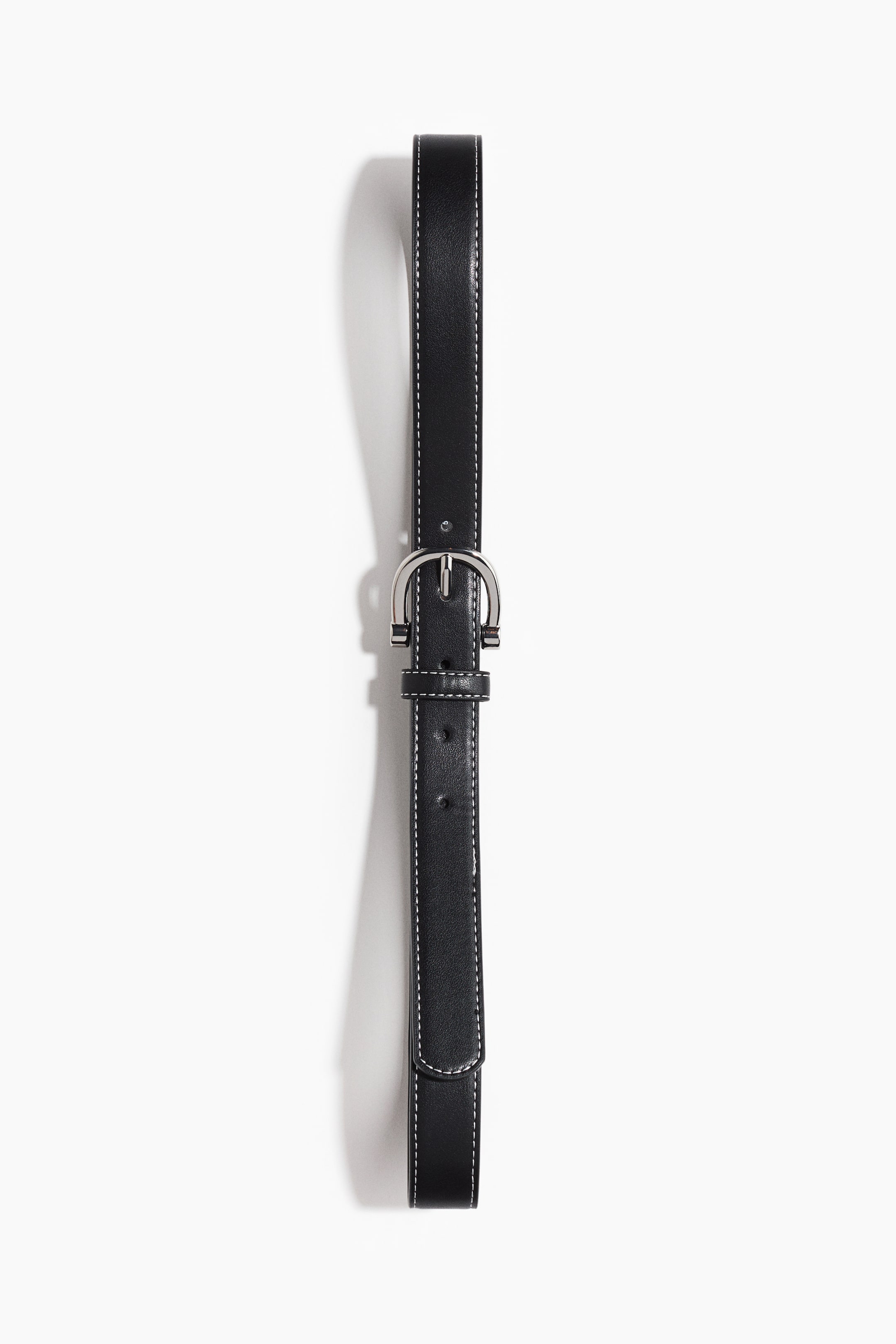 View larger image: Coated belt - Black - Ladies | H&M IN 1