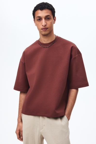 オーバーサイズフィット スキューバTシャツ