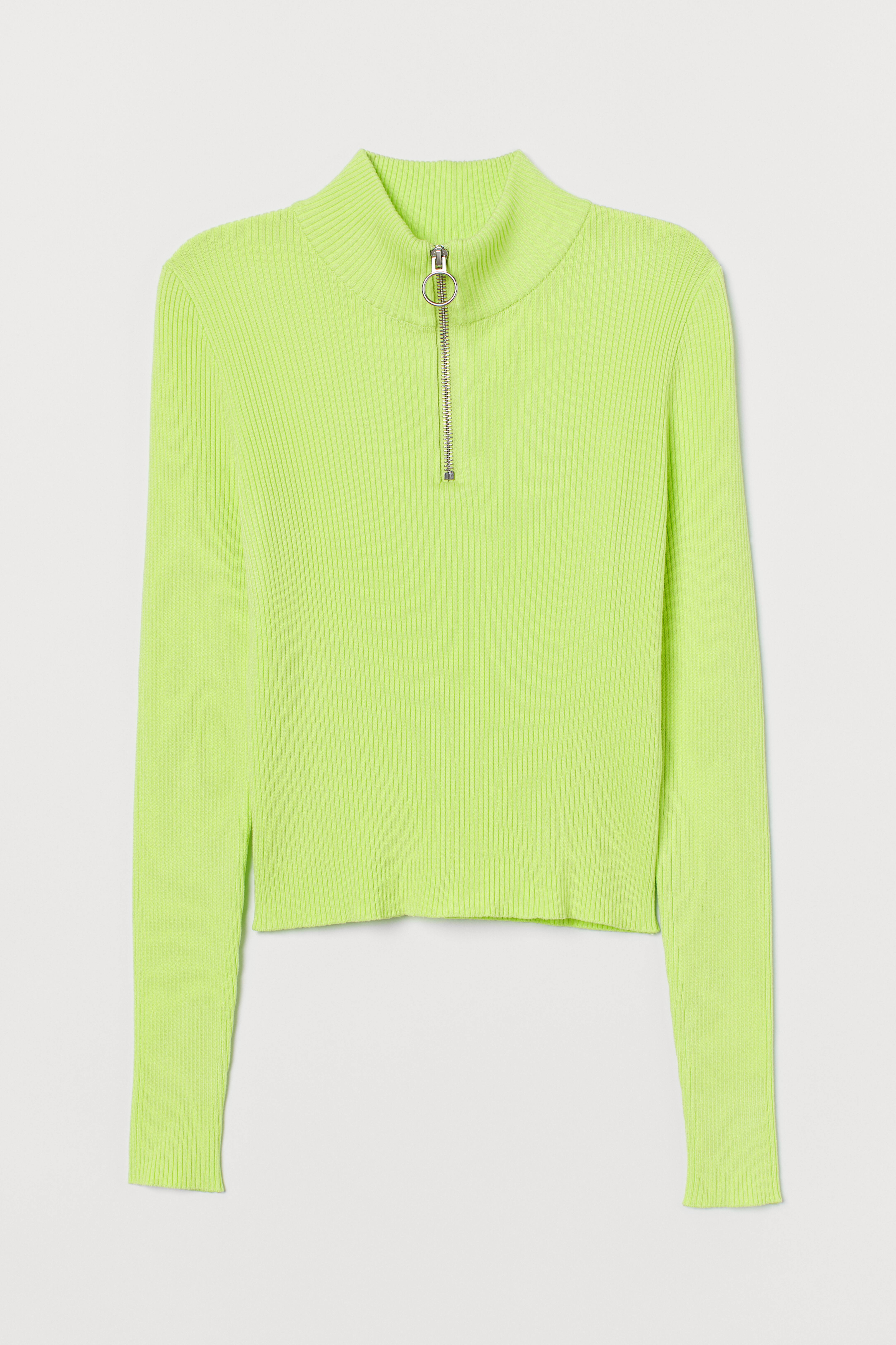 Pull jaune shops fluo femme