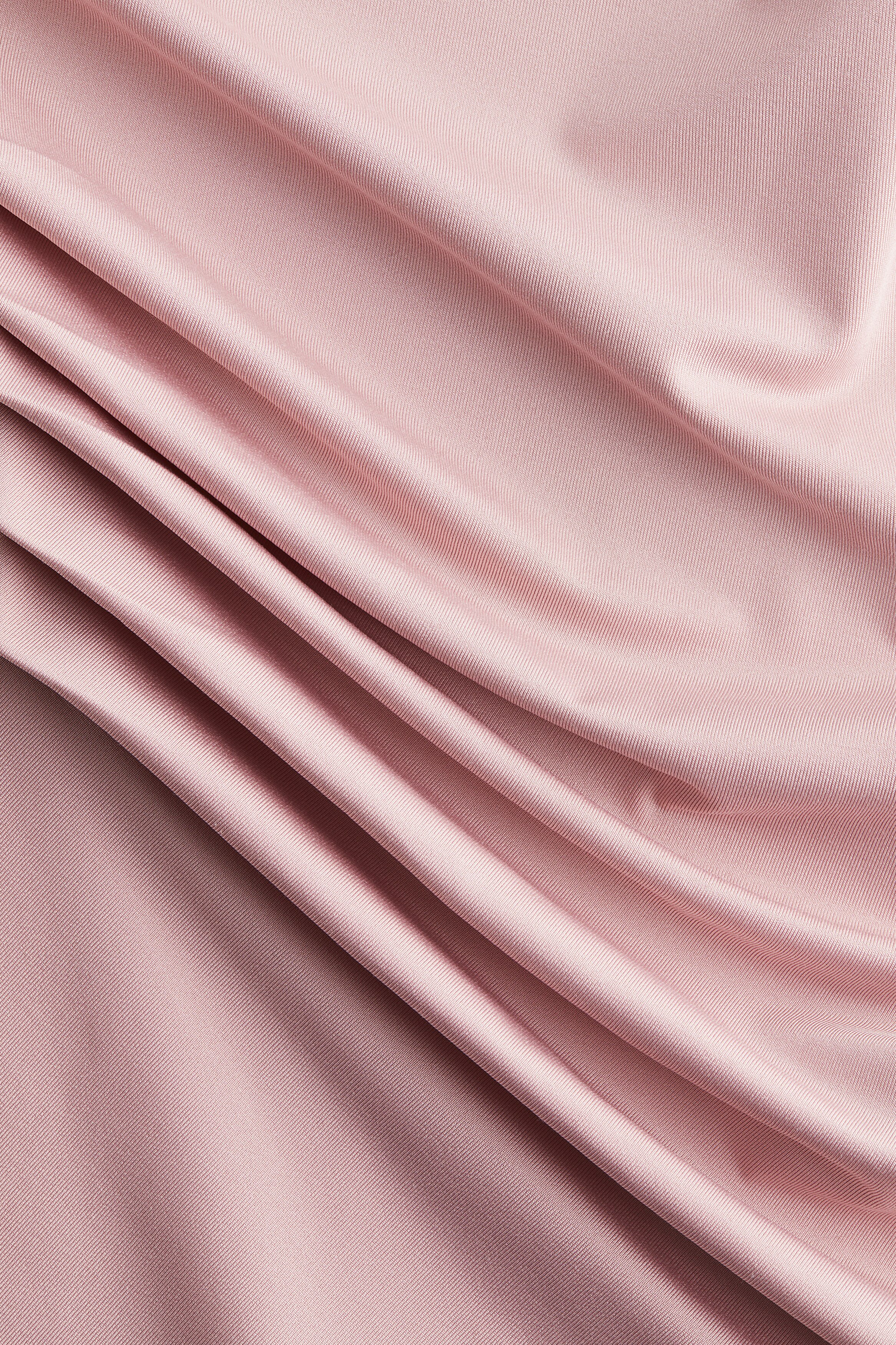Draped one-shoulder top