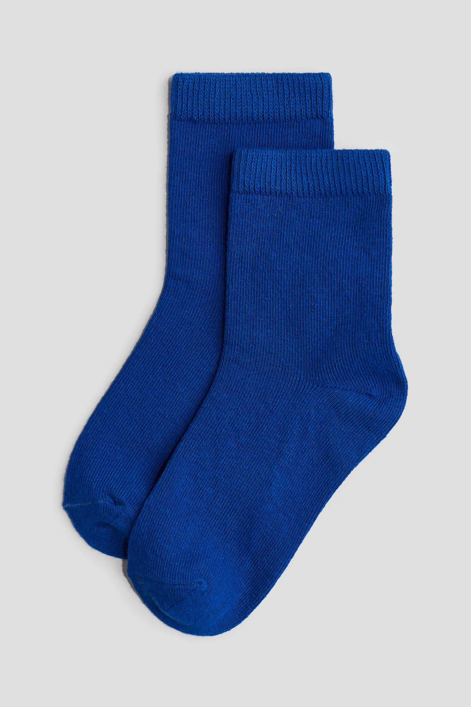 10-pack socks - Bright blue/Pigeon blue/Grey marl/Black/Black - 3