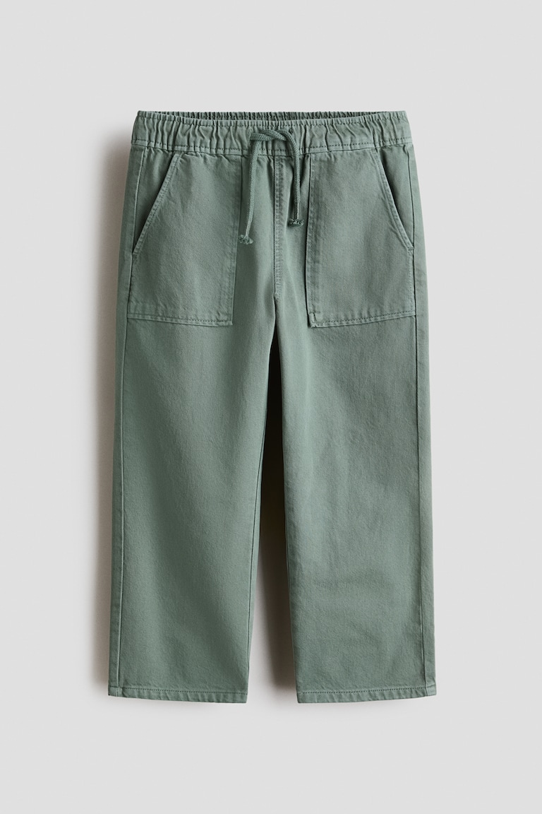 Meke pantalone od pamučnog kepera