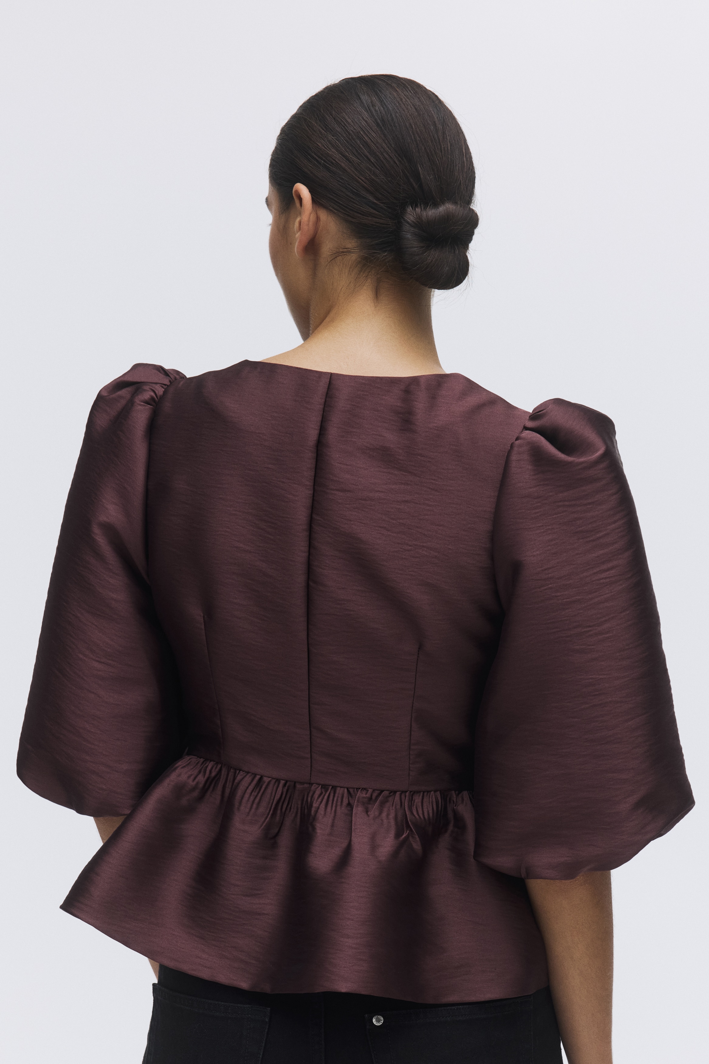 Peplum blouse