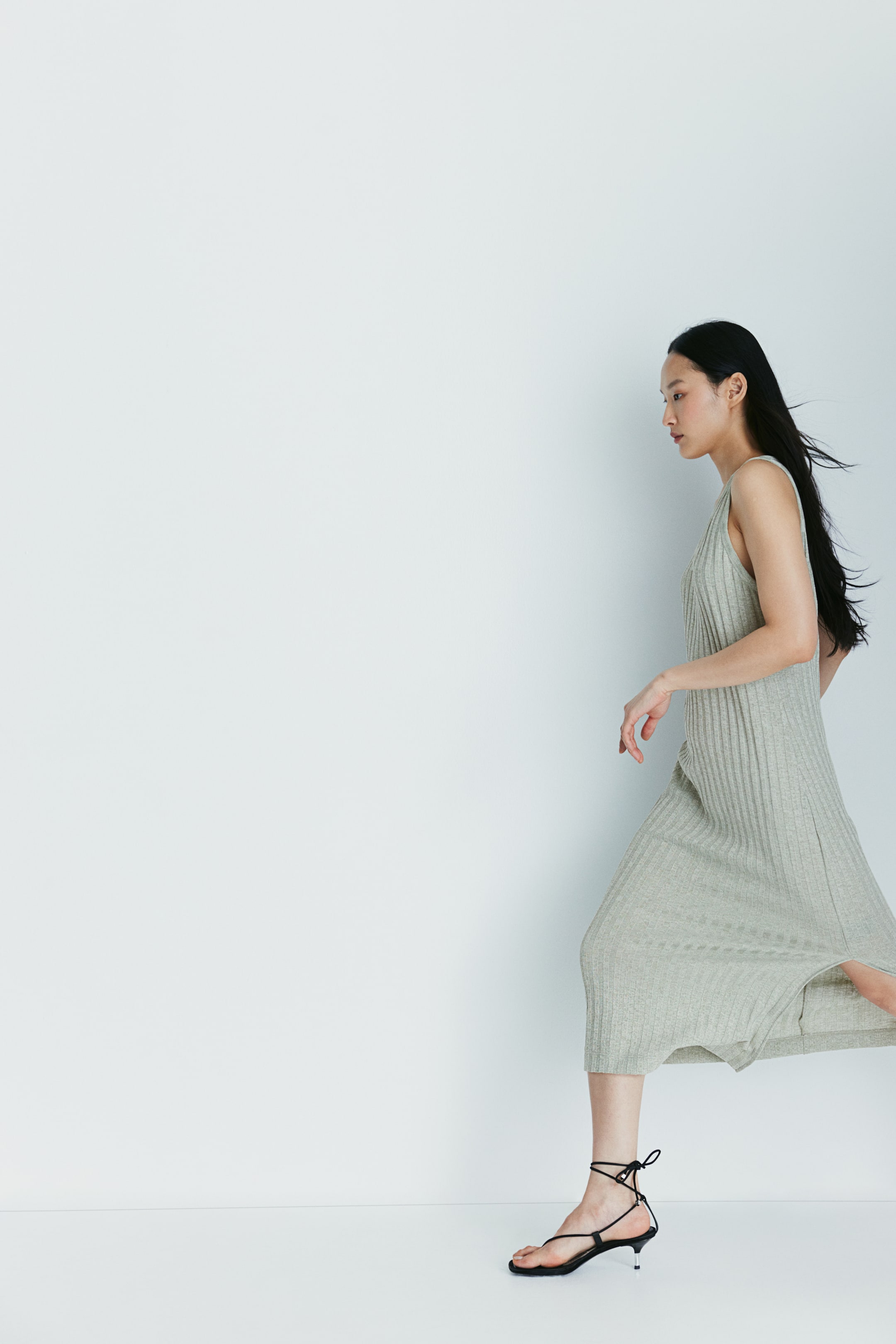 Rib-knit Dress