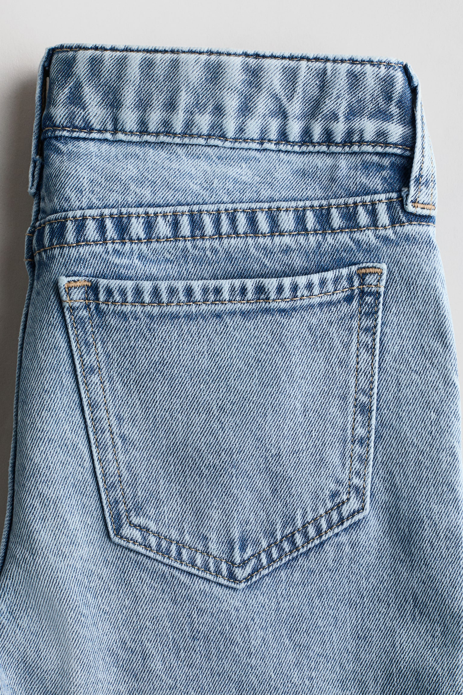 Straight Leg Jeans - Helles Denimblau/Helles Denimblau/Helles Denimblau/Denimblau - 7