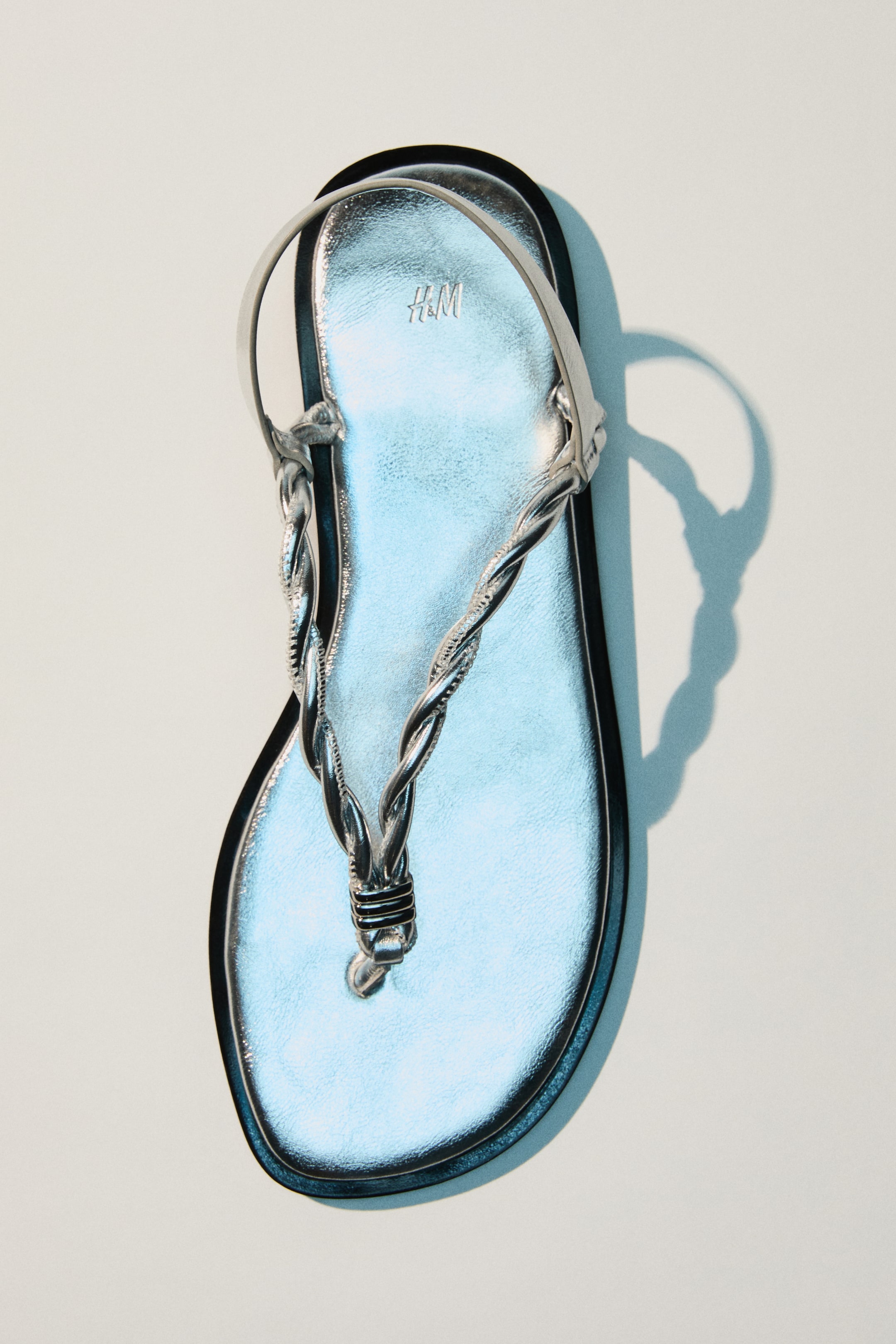 Twist-Detail Sandals