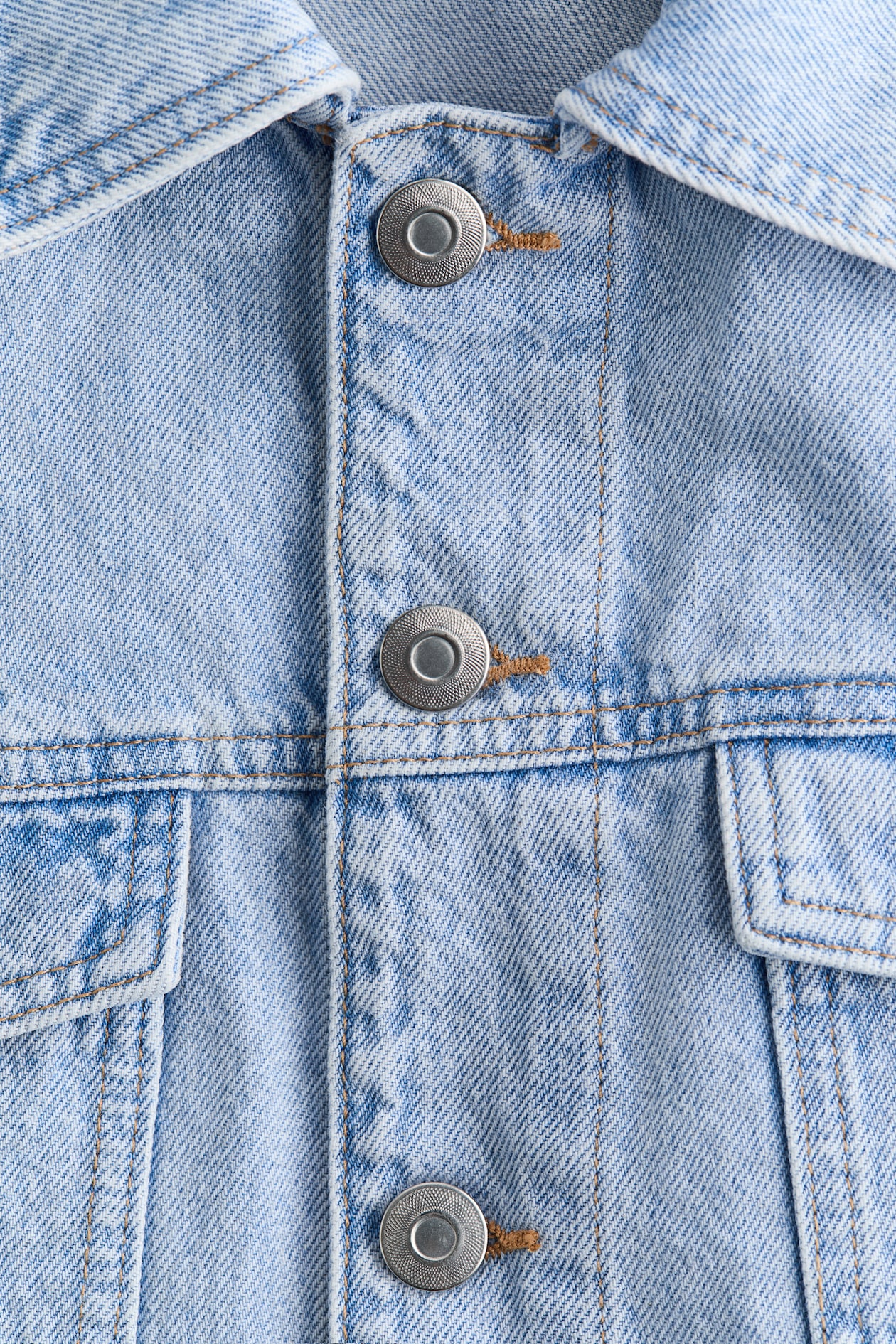 Embroidered-Detail Denim Jacket - image 2