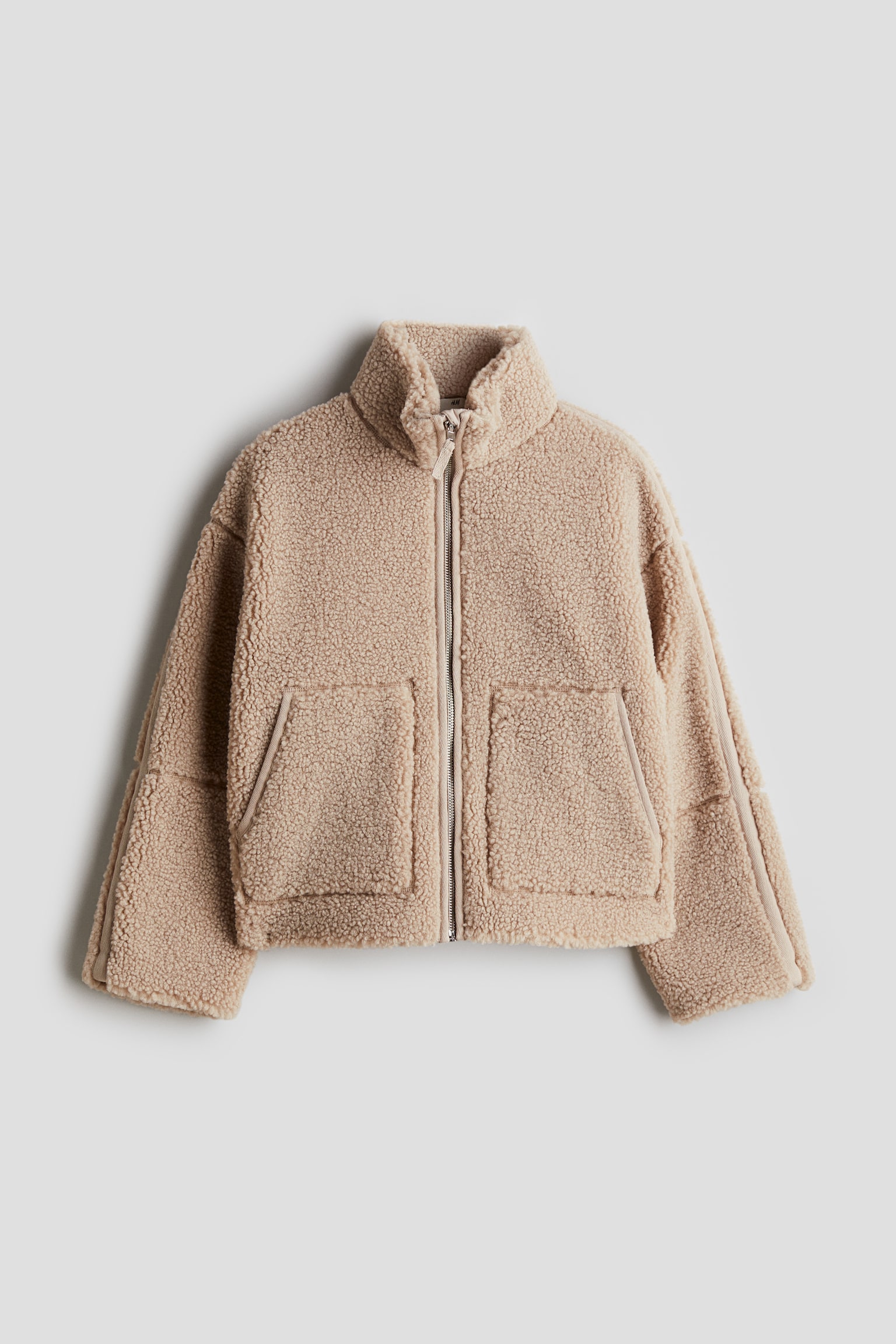 Teddy jacket - Light beige - 1