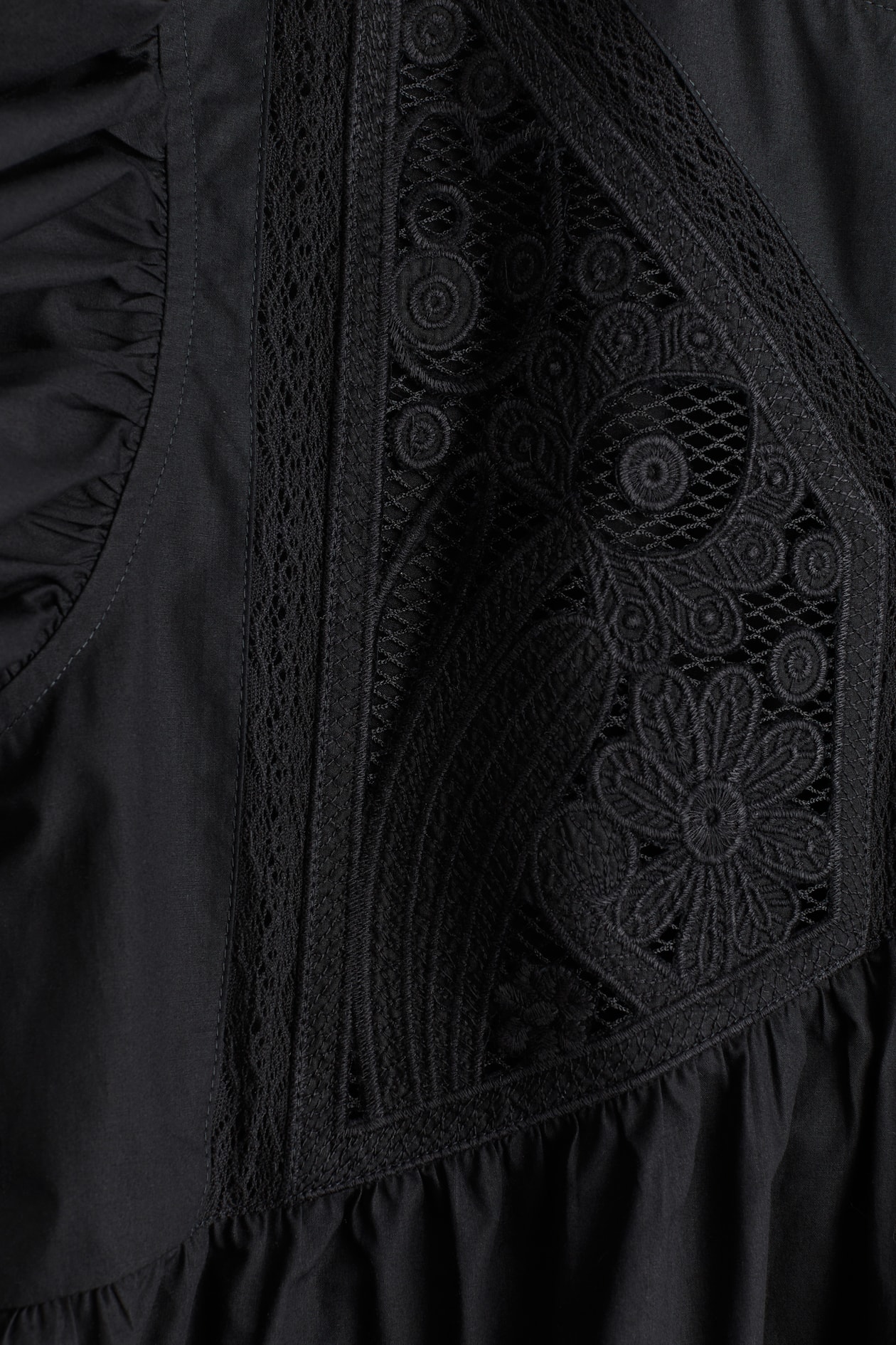Embroidered Cotton Blouse - image 3