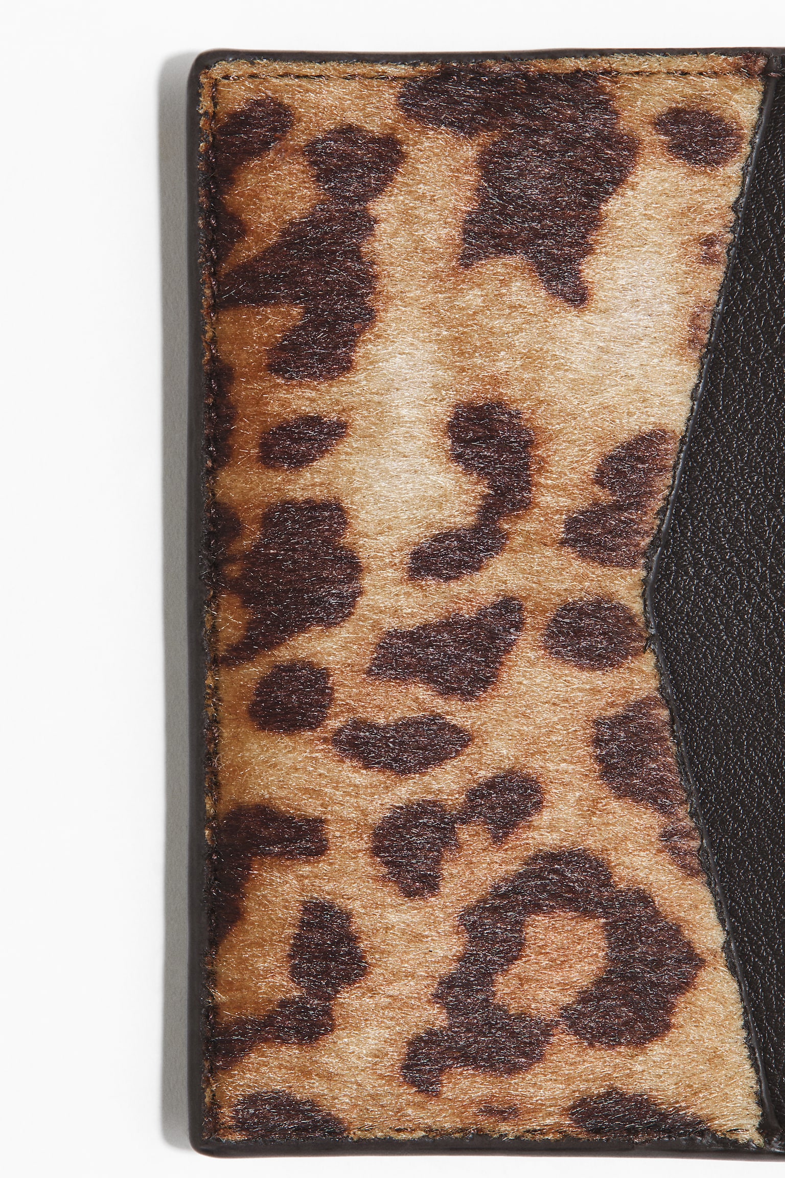 Card holder - Black/Leopard print/Black/Crocodile pattern/Dark khaki green - 2