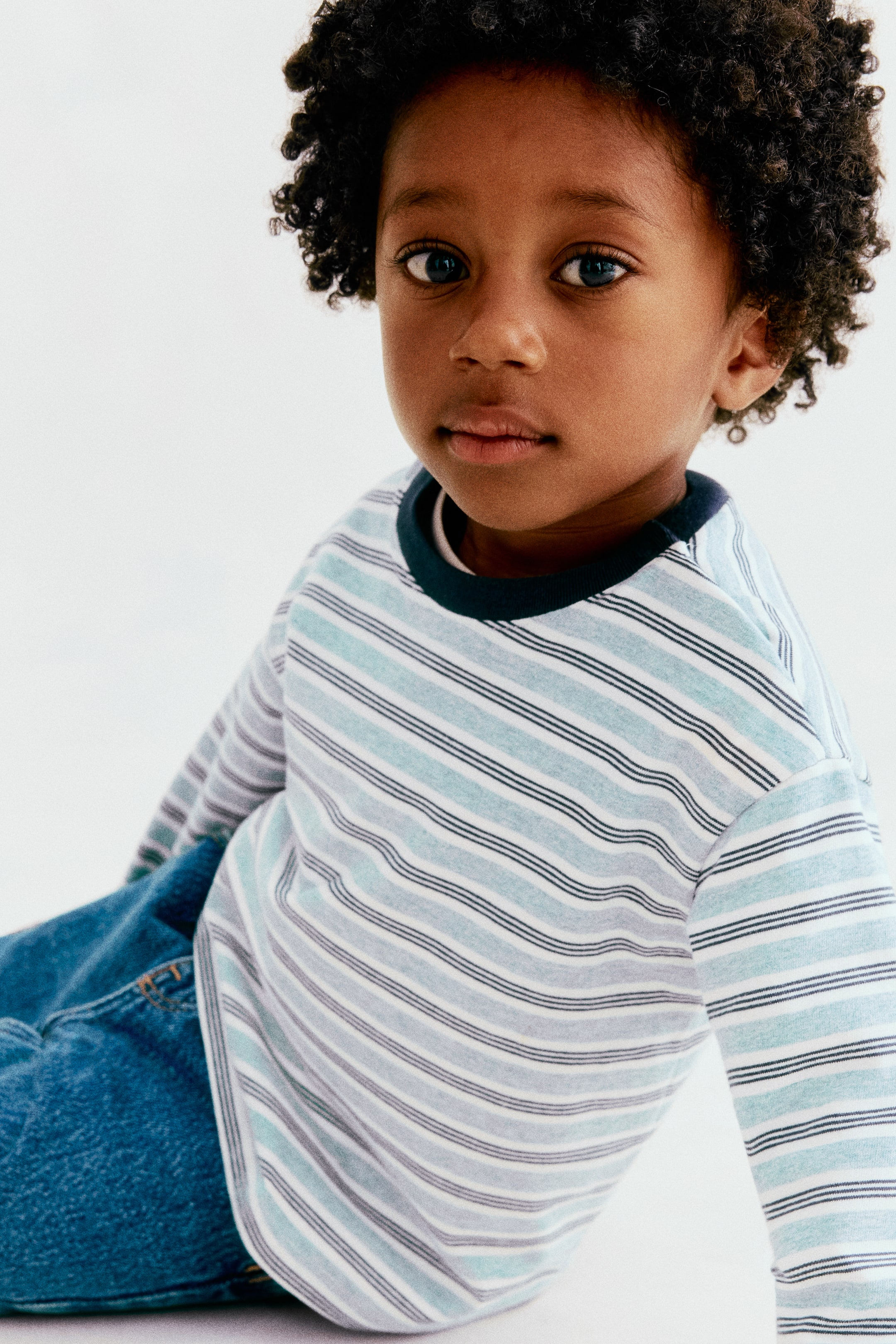 Long-Sleeved Cotton T-Shirt