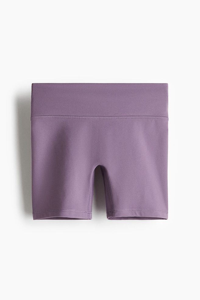 Cycling shorts with SoftMove™ - Purple/Light blue/Pink - 1
