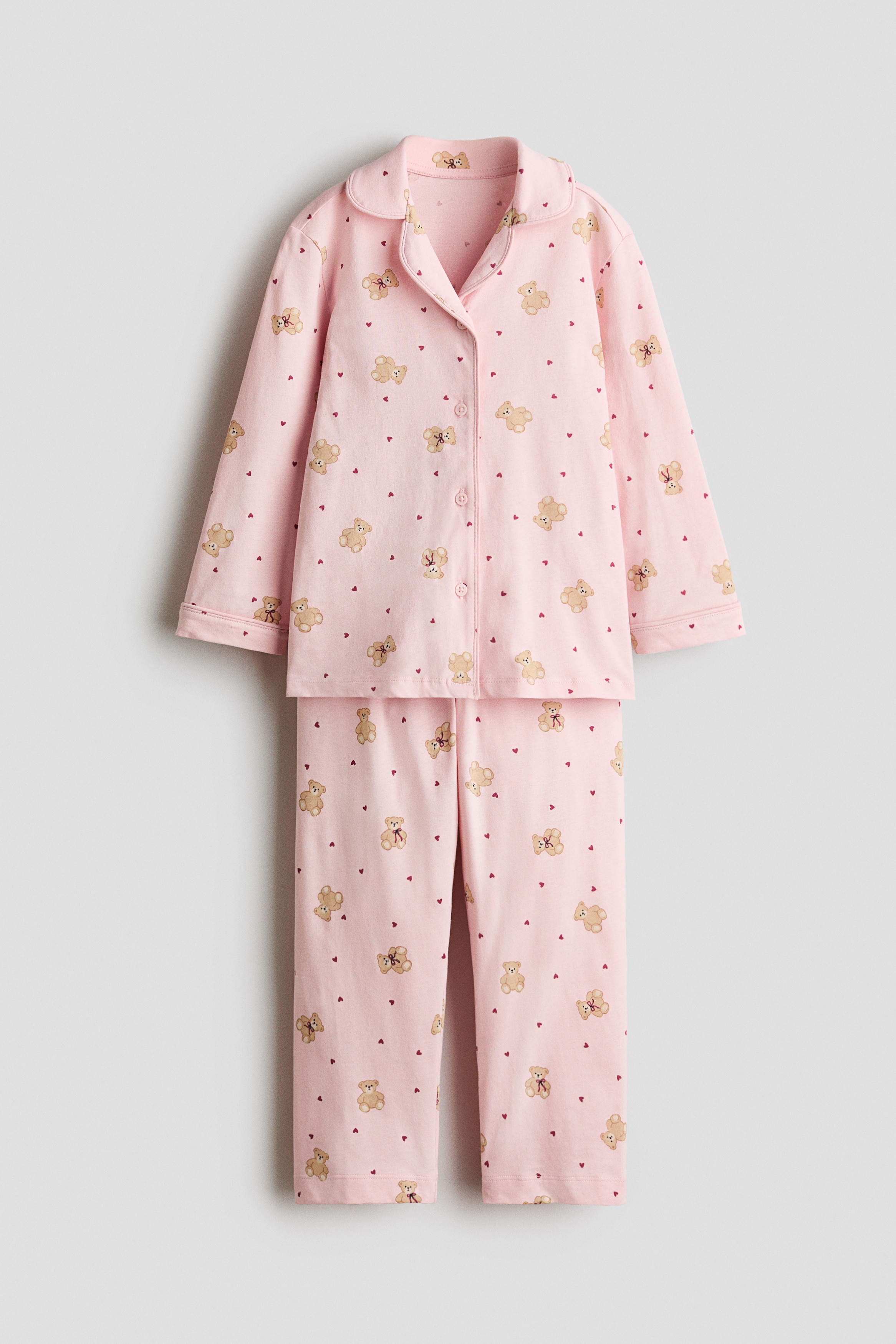 Pijama estampado de algodónAuxiliar