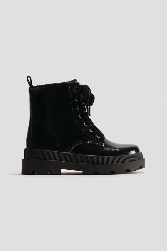 Детские ботинки H&M Chunky Lace-Up Boots