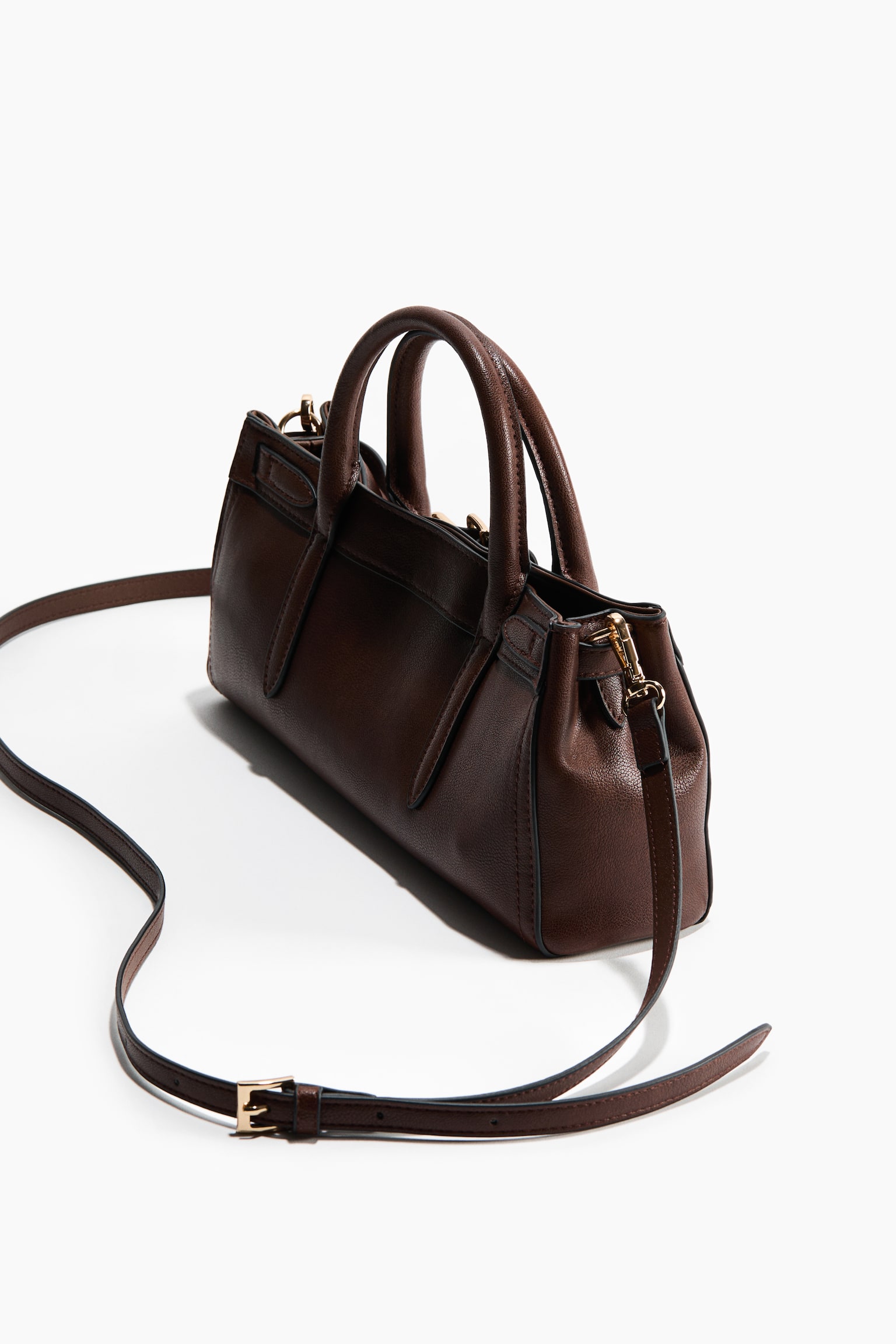Shoulder bag - Dark brown/Black - 6