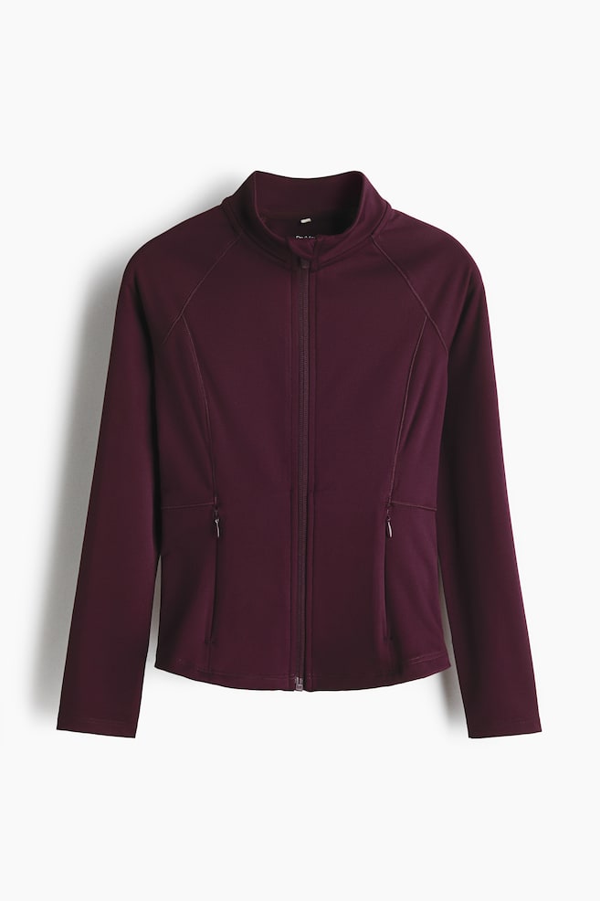 Sports jacket with DryMove™ - Burgundy/Purple mole/Black/Dark dusty blue/Light pink - 1