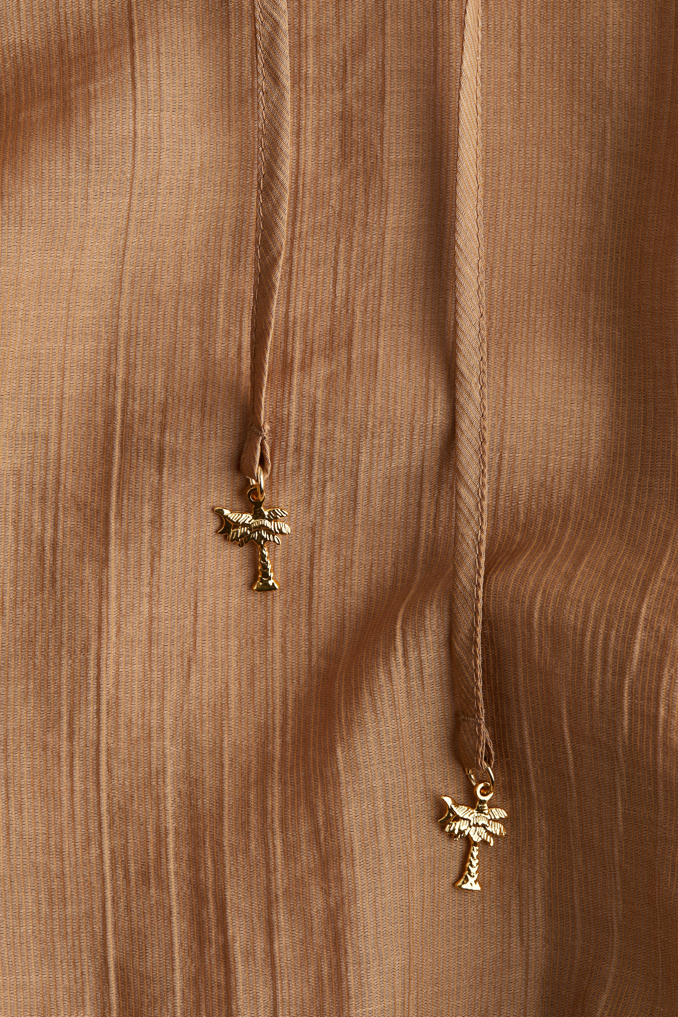 Tie-detail tunic dress