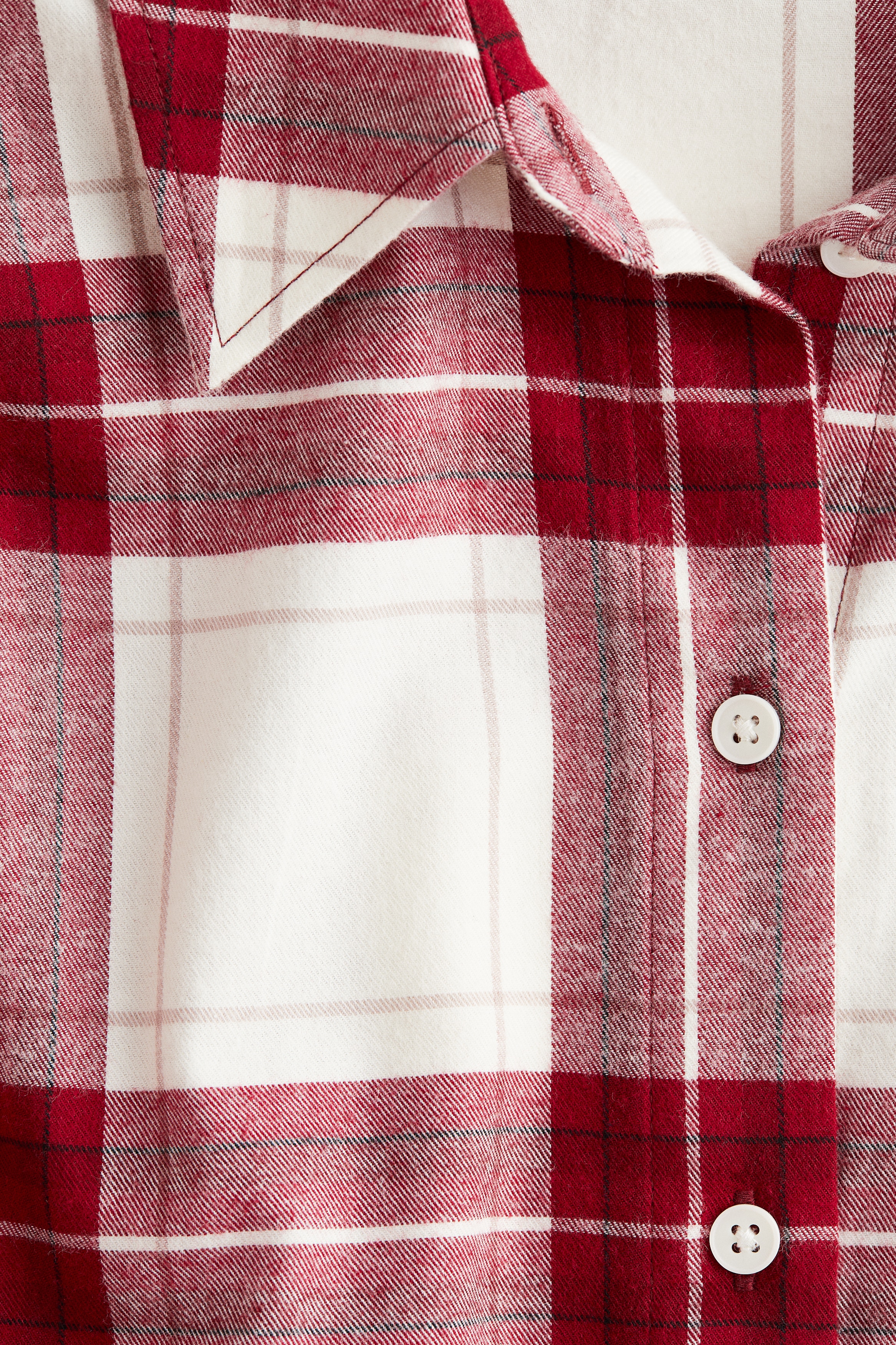 Cotton flannel nightshirt