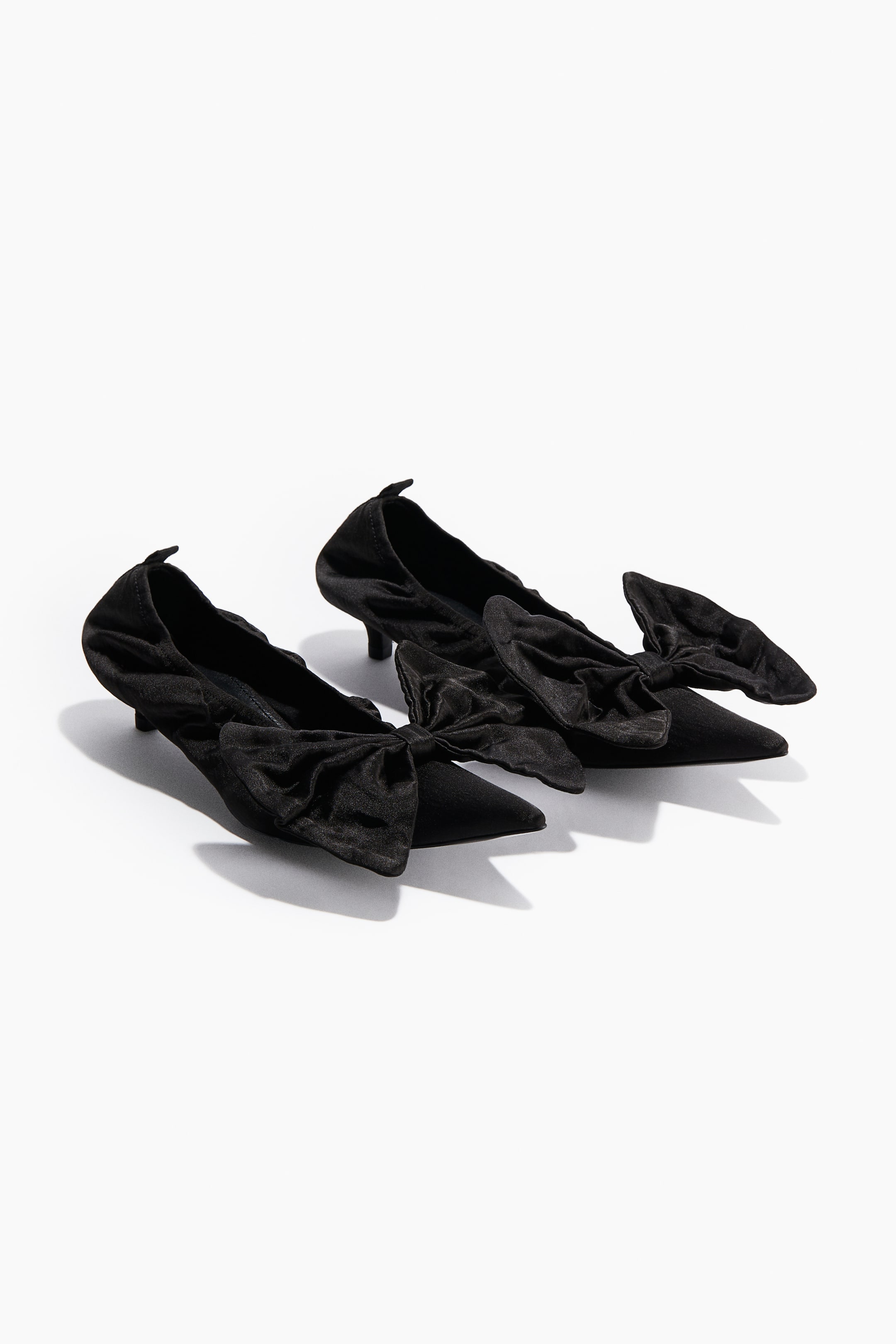 Agrandir l'image: Escarpins avec nœud - Noir - FEMME | H&M FR 4