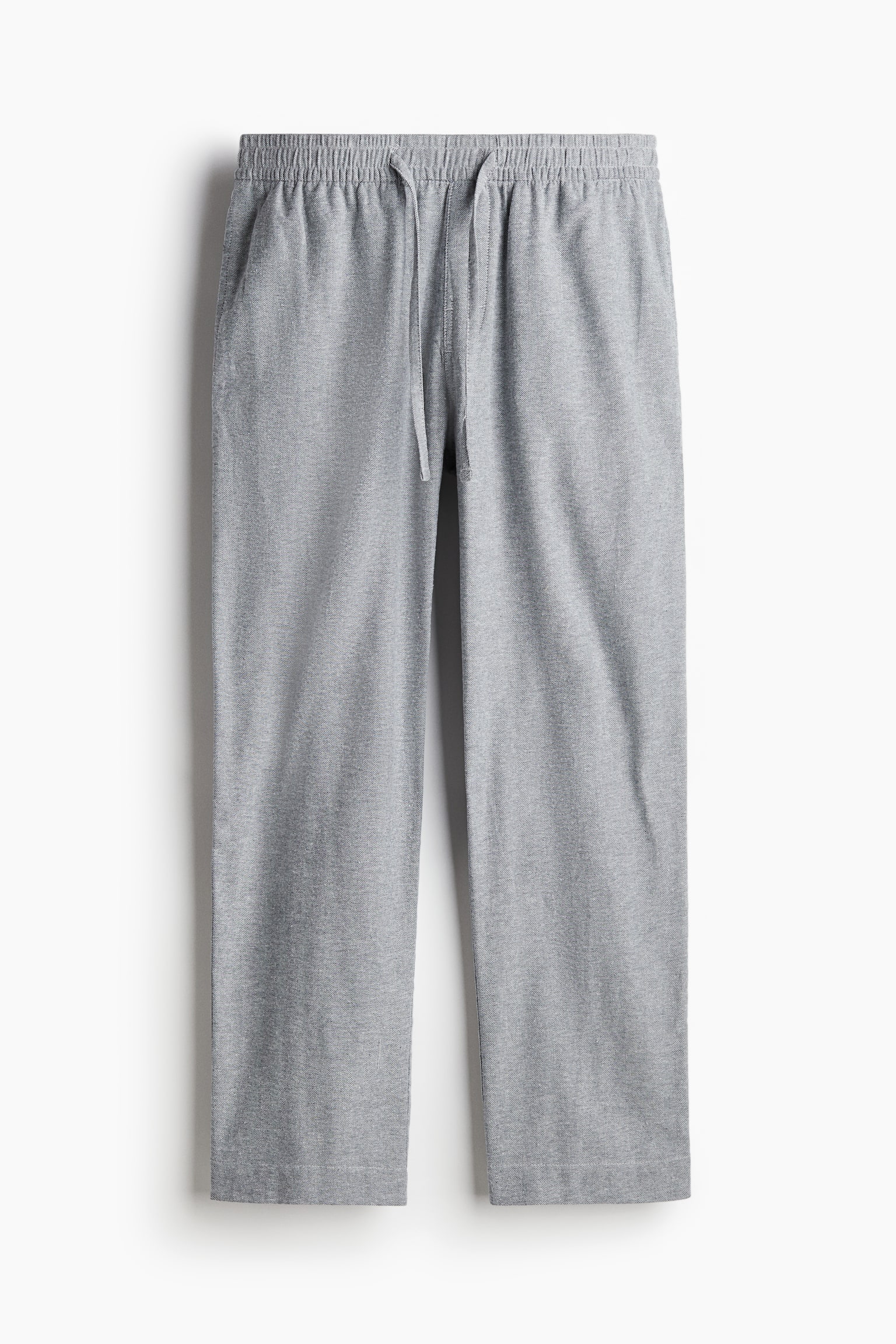 Flannel pyjama bottoms - Grey/Herringbone-patterned/Navy blue/Red/Blue checked/Light grey/Checked/Grey/Black checked - 2