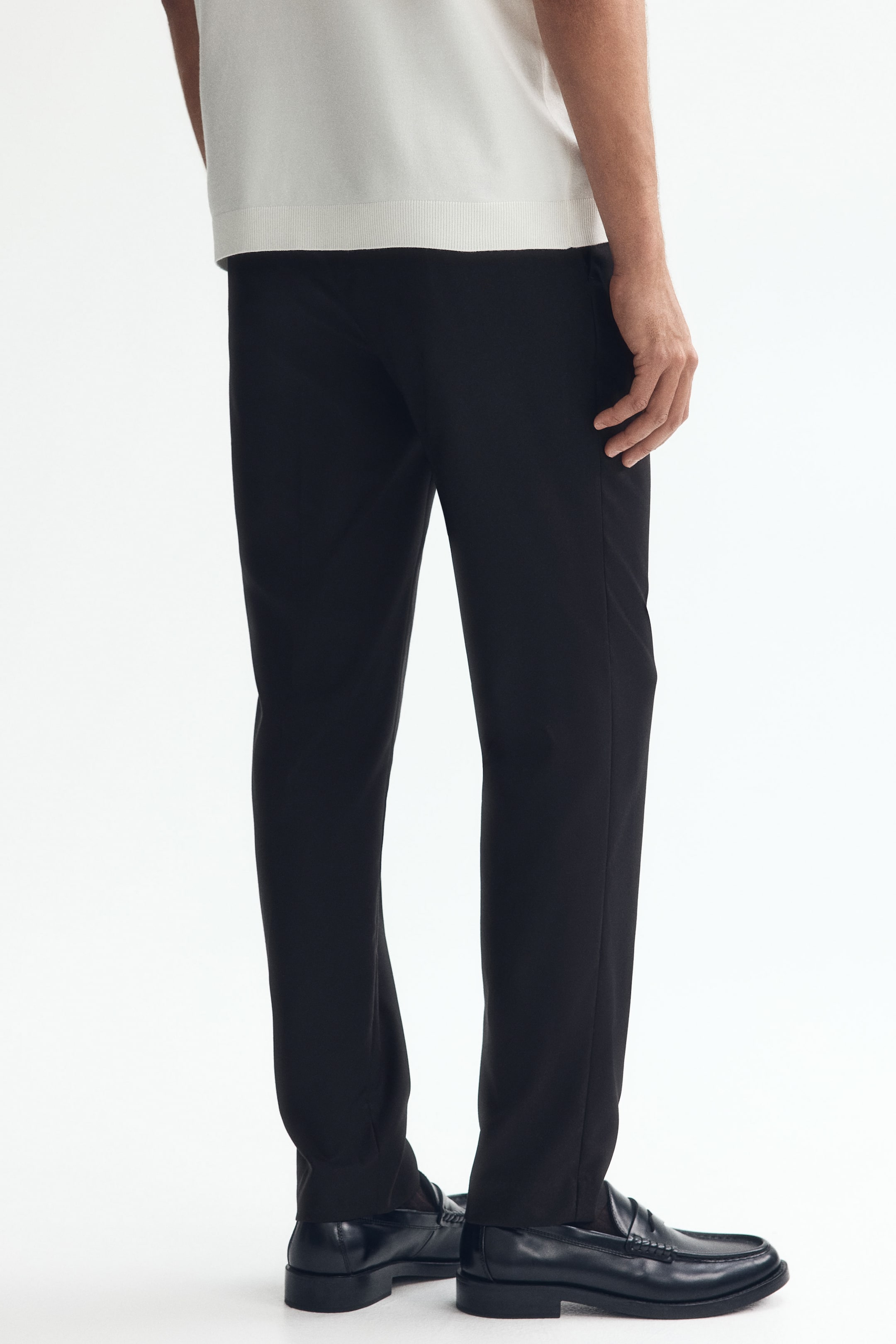 Мужские брюки H&M Skinny Fit Suit trousers — фото 4
