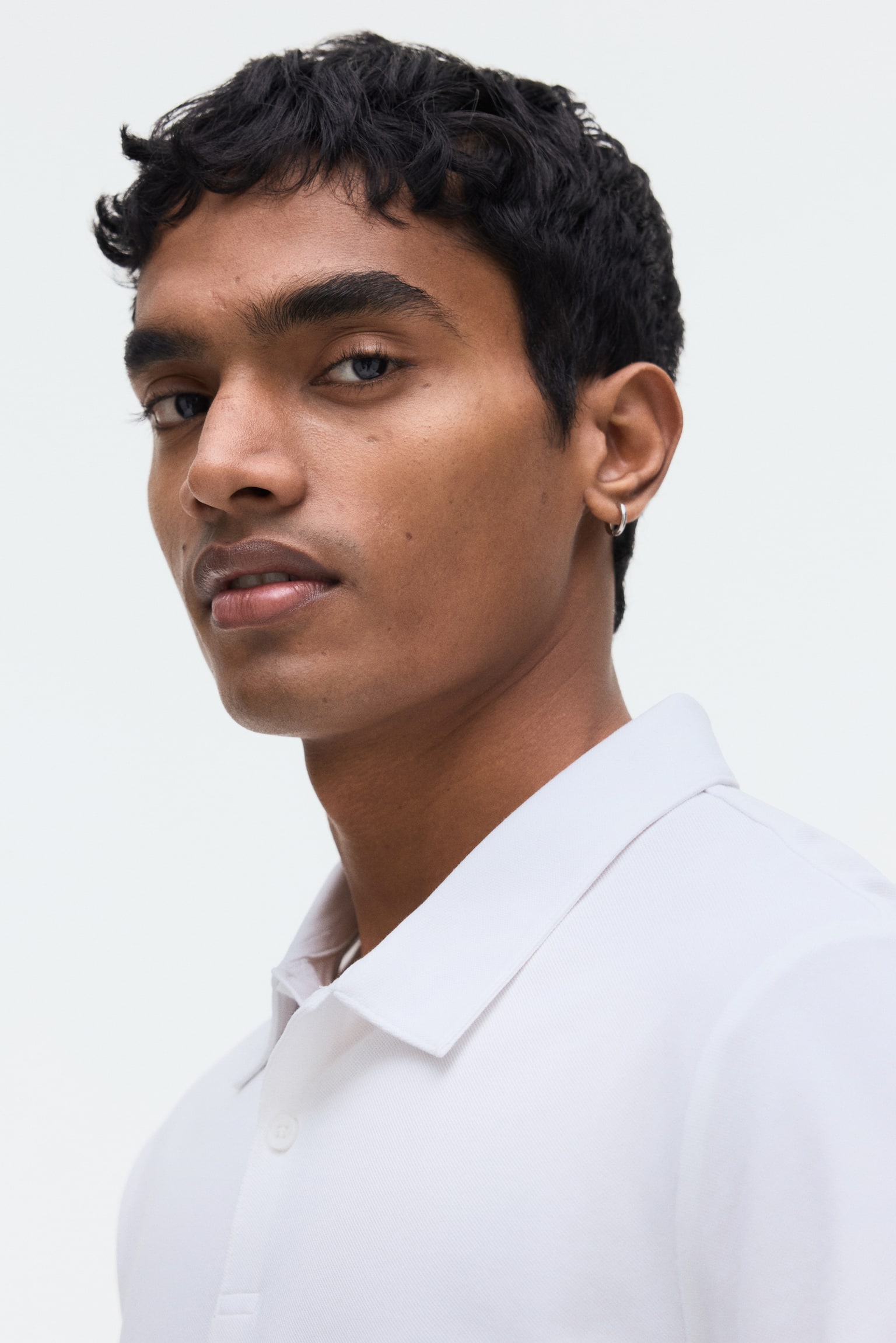 COOLMAX® Slim Fit Polo shirt - White/Grey/Black/Teal - 3