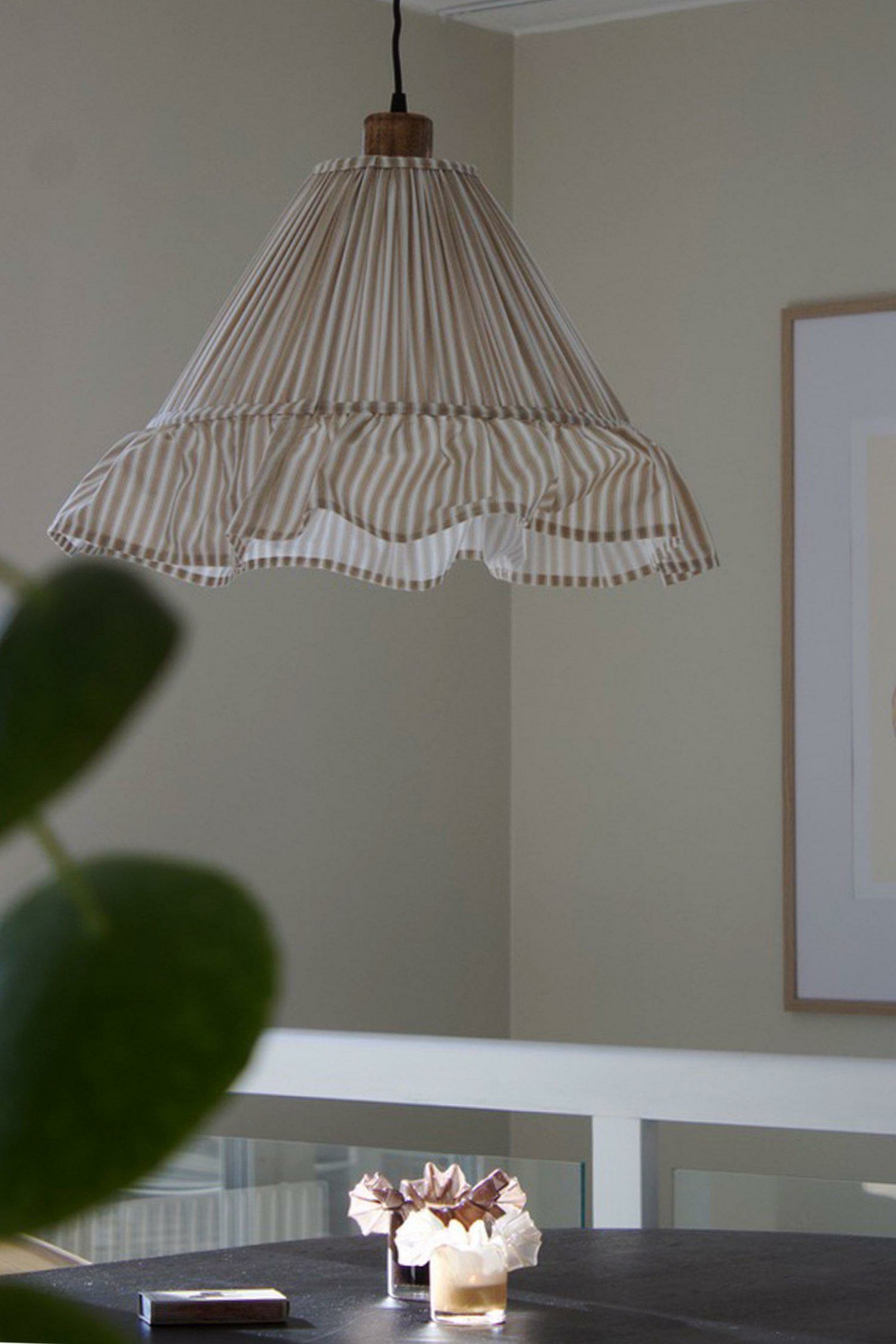 Estrid Hanglamp 40cm - Beige/Groen