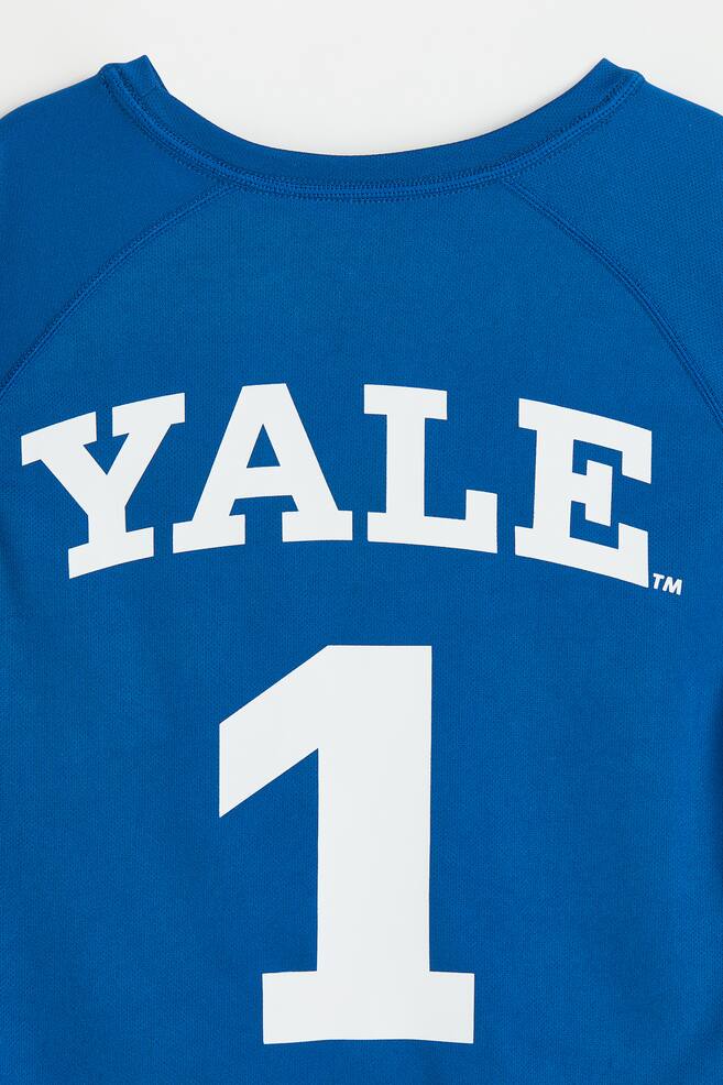 2-teiliges Sportset mit Druck - Blau/Yale - 3