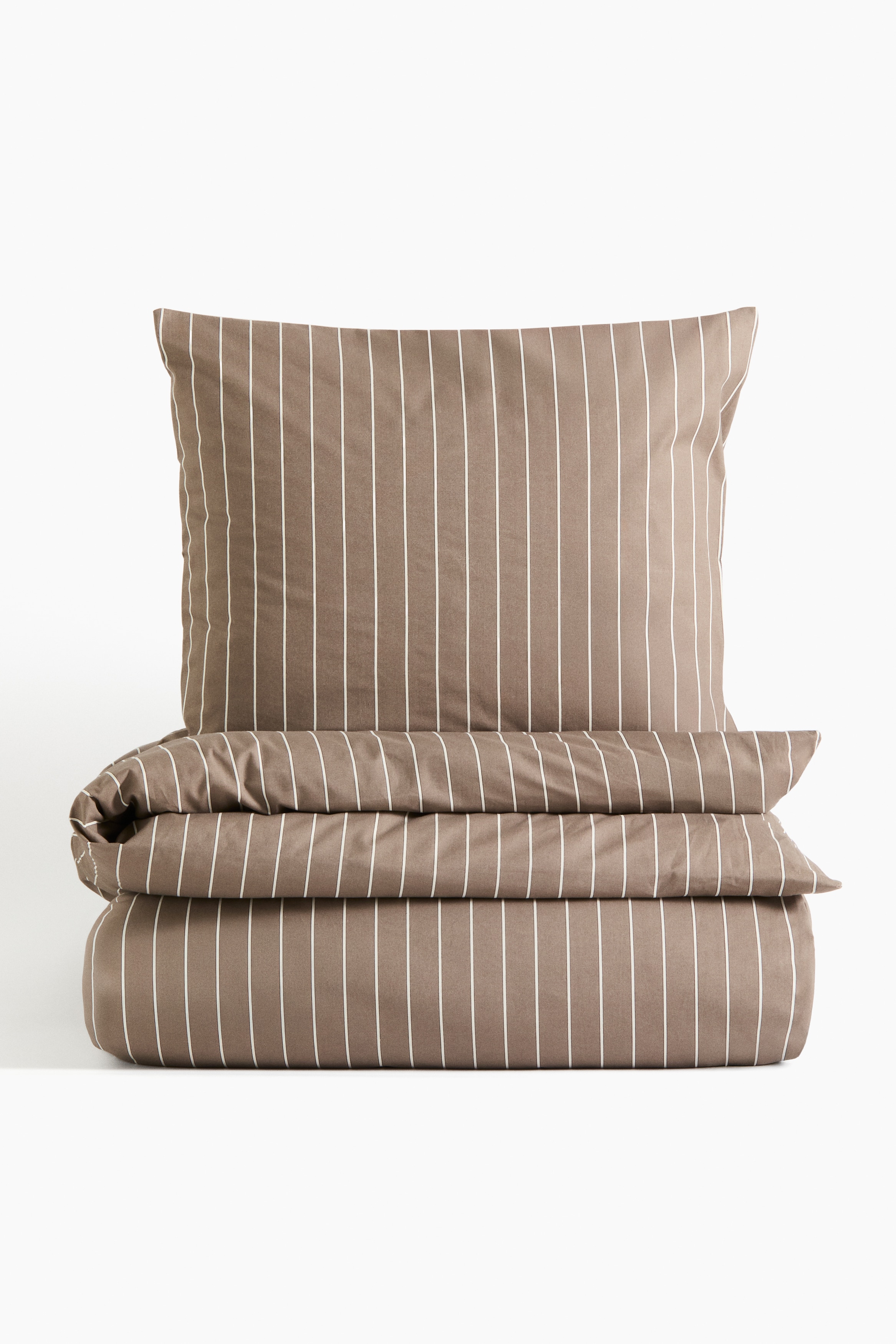 Striped Twin Duvet Cover SetModel
