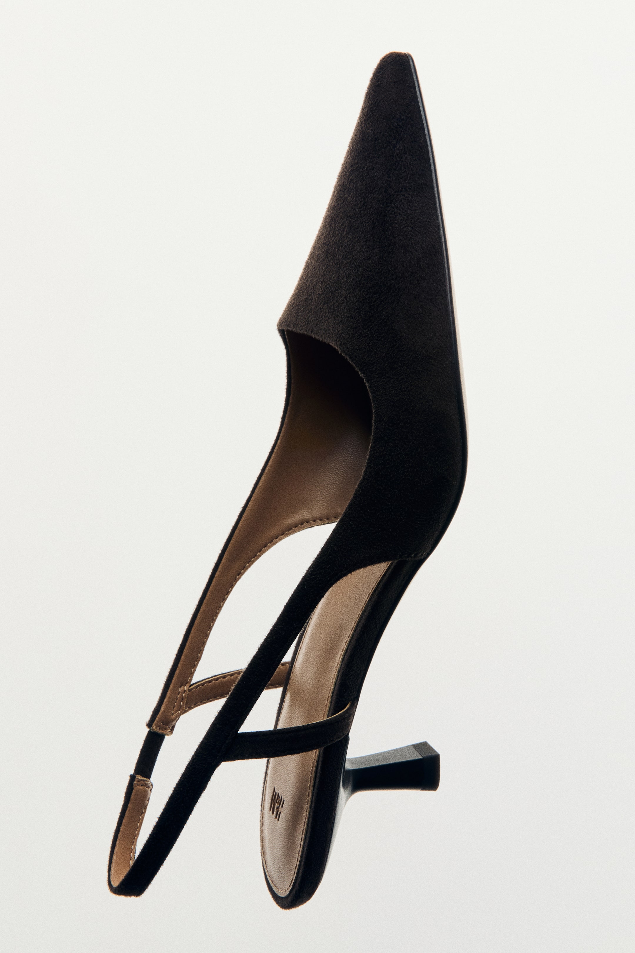 Kitten-Heeled Slingbacks