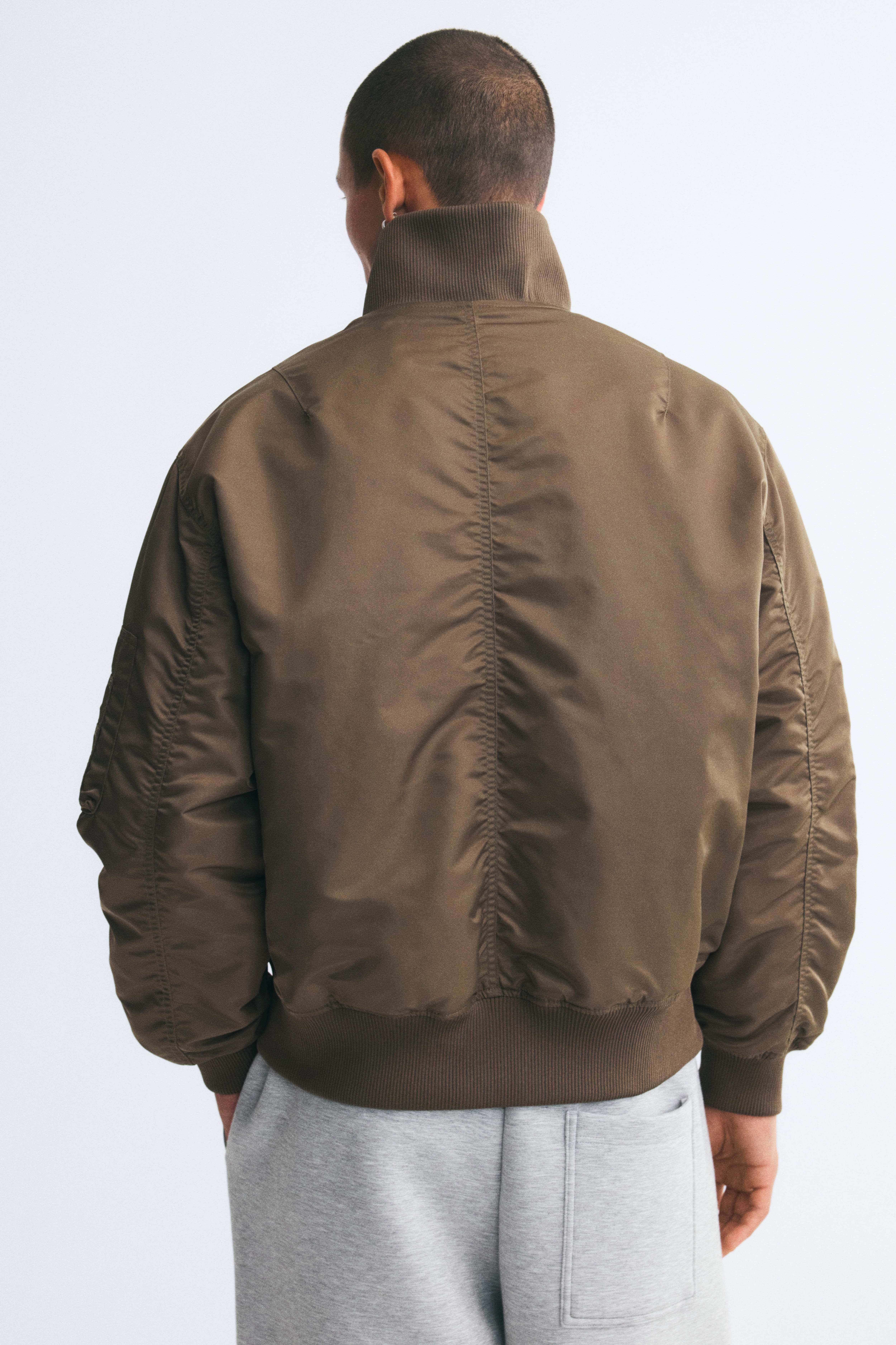 Veste aviateur matelassée