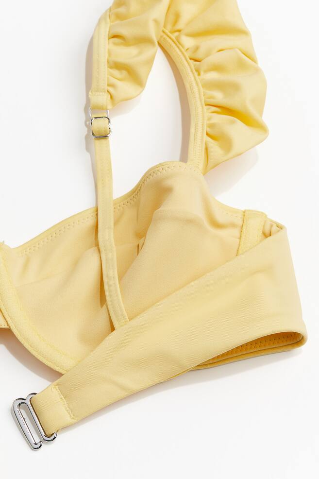 Non-padded bikinitop - Lichtgeel/Zwart/Olijfgroen/Rood/dessin - 2
