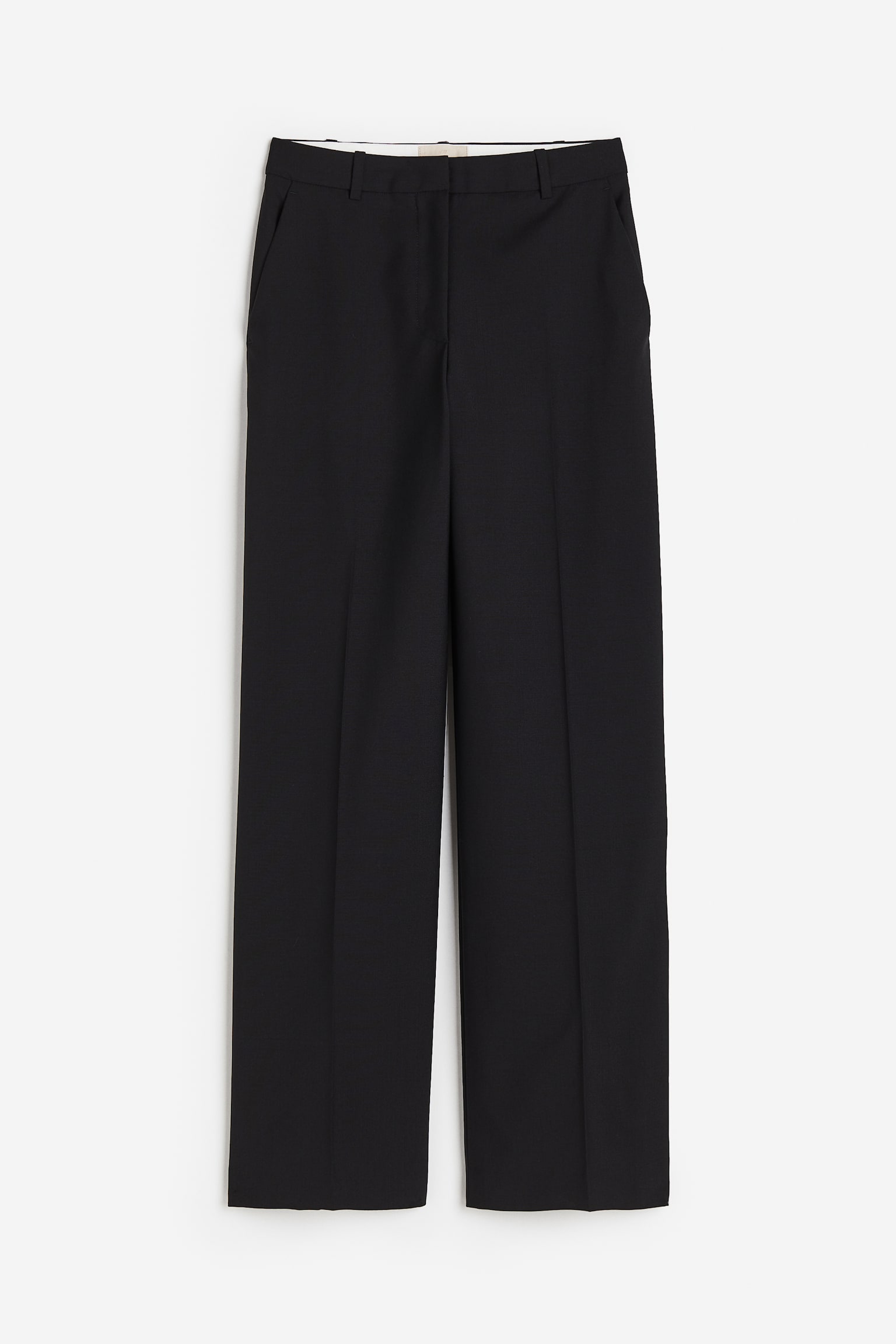 Tailored trousers - Black/Dark grey/Greige - 1