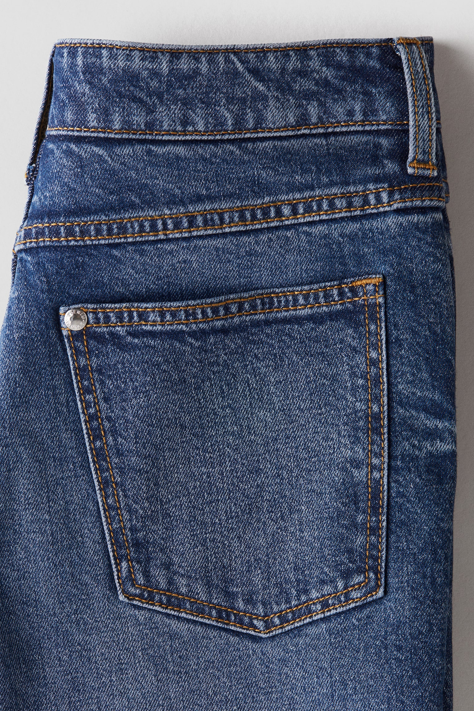 Relaxed Fit Jeans με επένδυση - Μπλε denim/Light denim blue/Μαύρο - 3