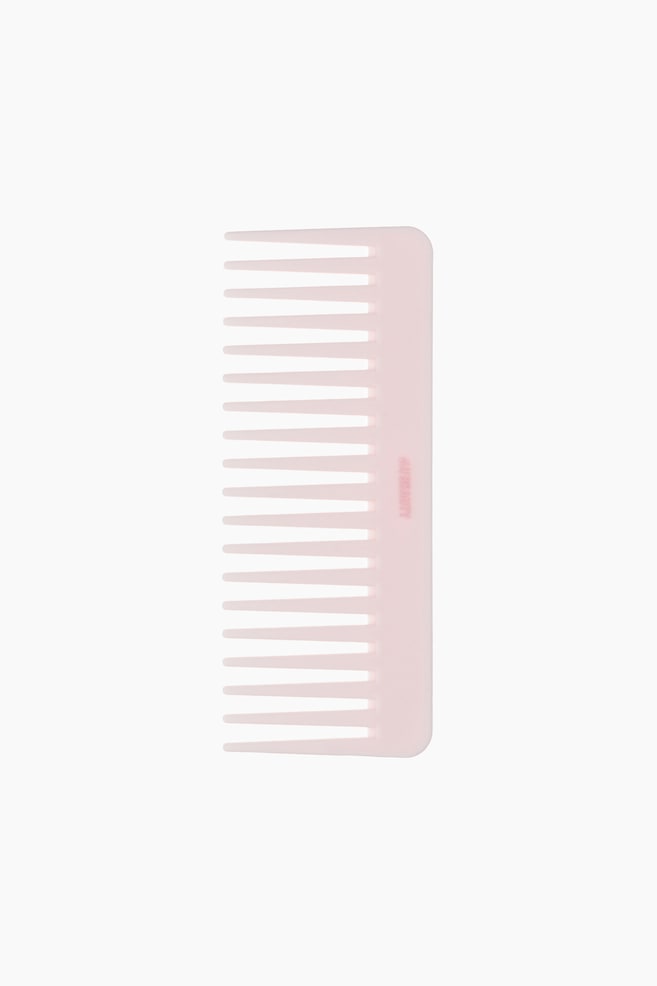Detangling hair comb - Light pink - 1
