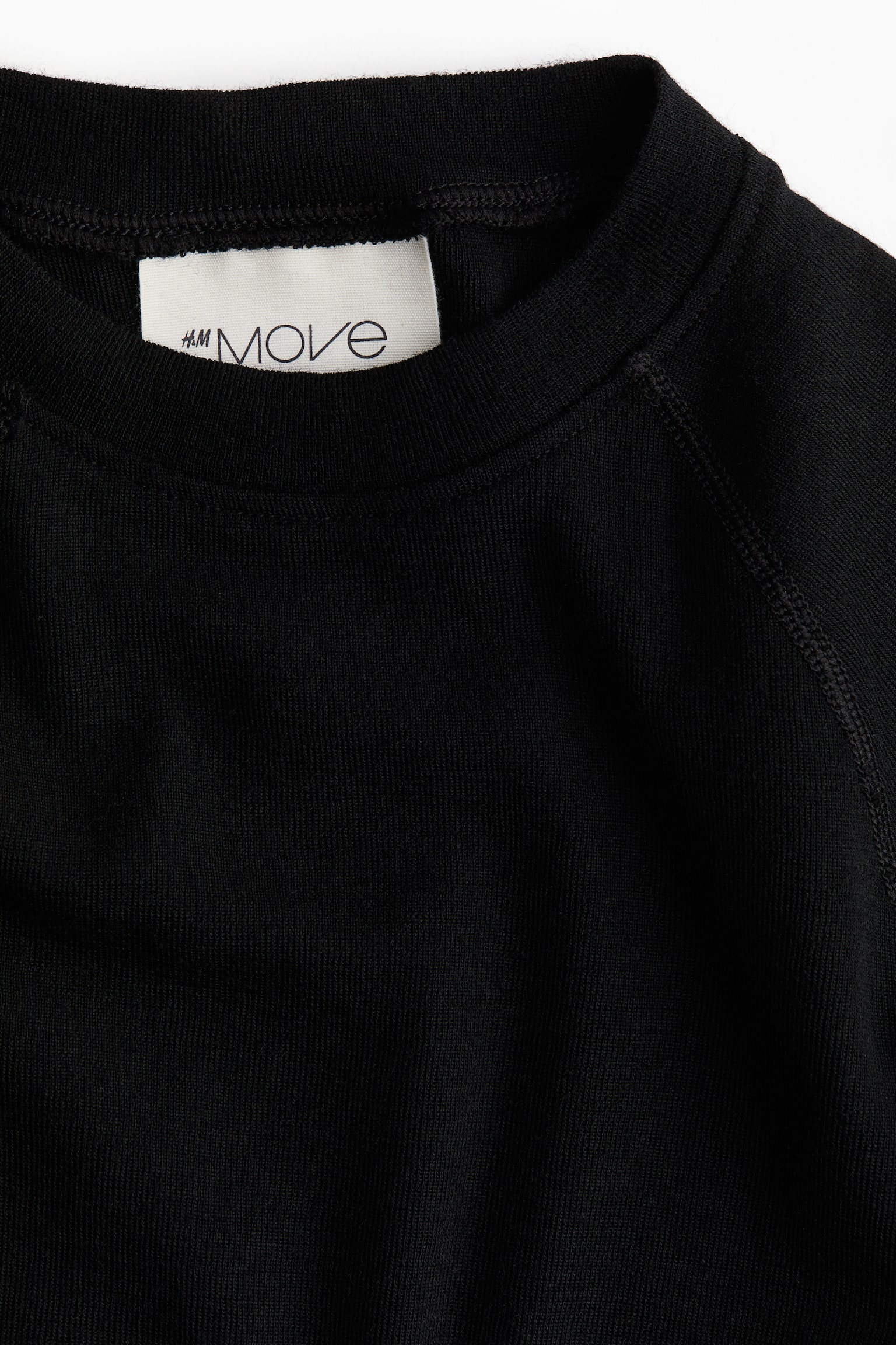 H&M Move 2-piece Wool Base-Layer Set, цвет: Чёрный — фото 2