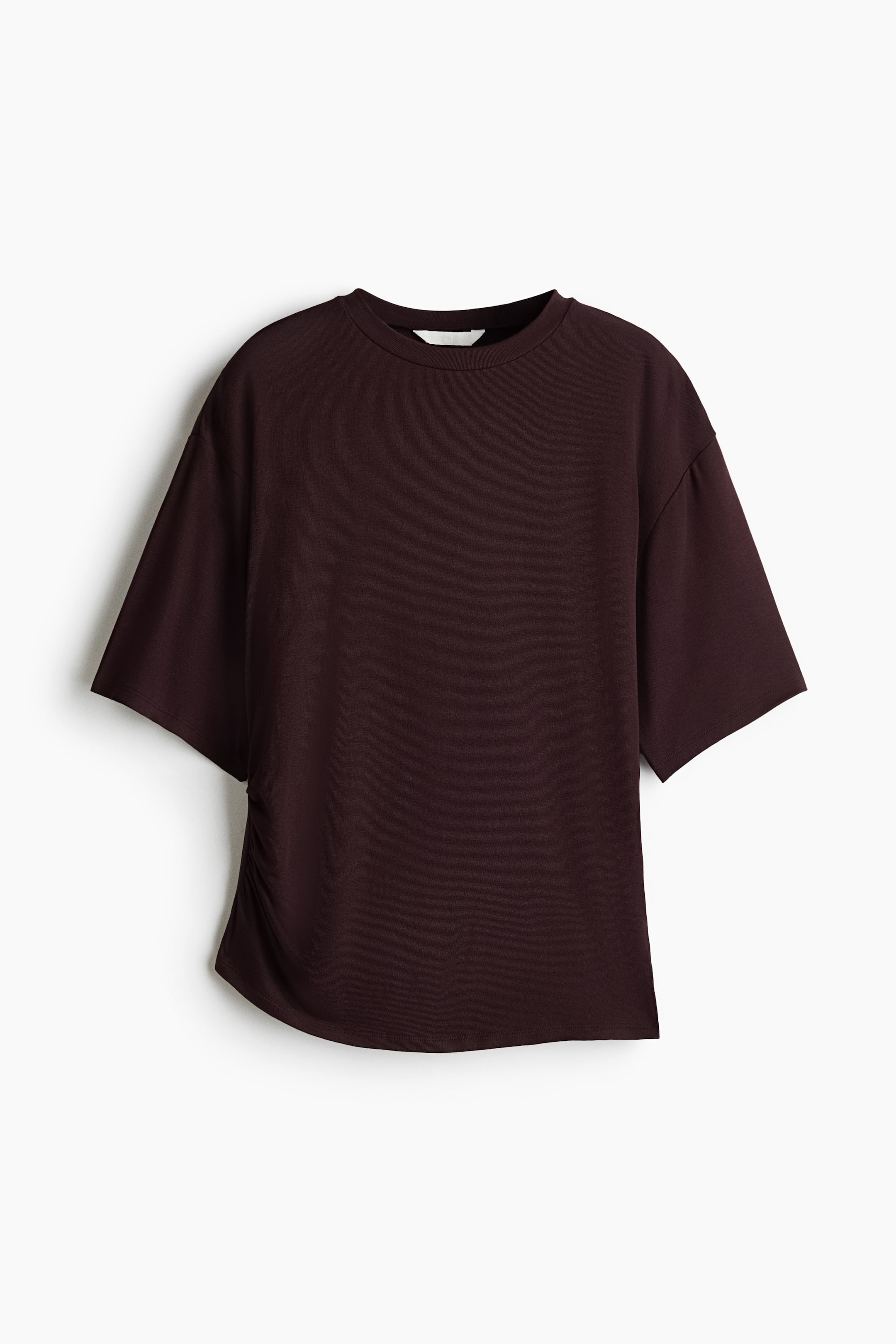 Haut en viscose à effet drapé